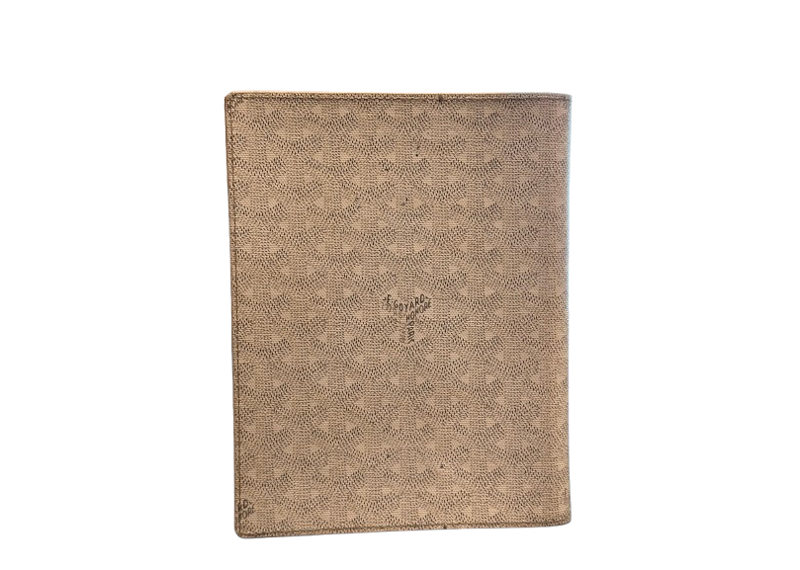 GOYARD WHITE STAFF FOLDER