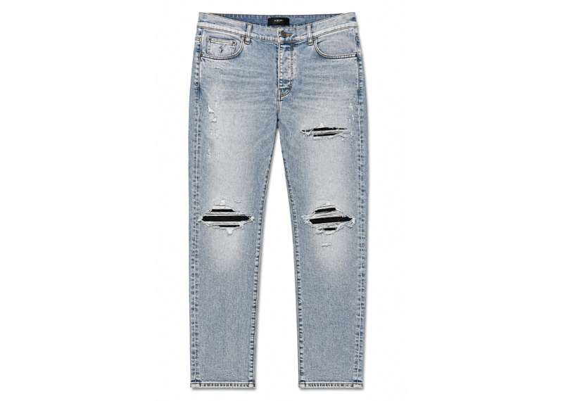 Amiri MX1 Iridescent Skinny Jeans Vintage Blue
