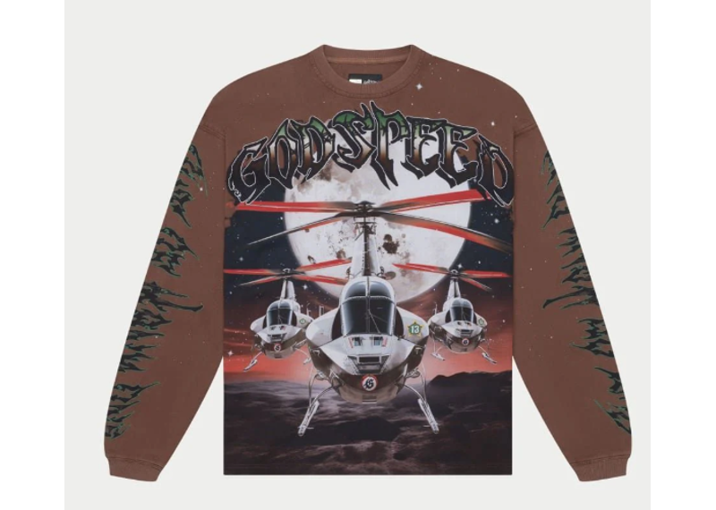 Godspeed Air-Strike long sleeve t-Shirt Mocha