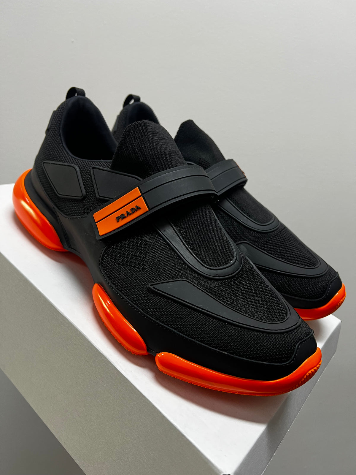 Prada Cloudbust Black Orange