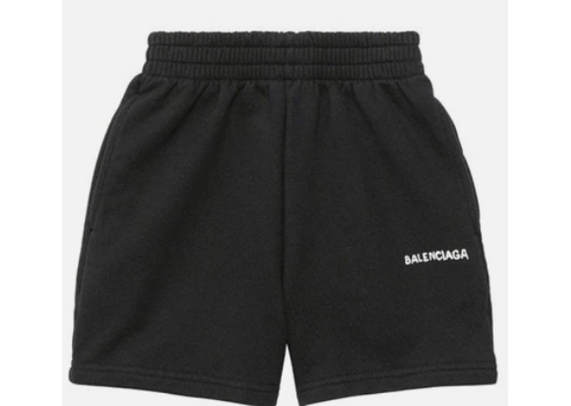 Balenciaga Kids Hand Drawn Jogging Shorts