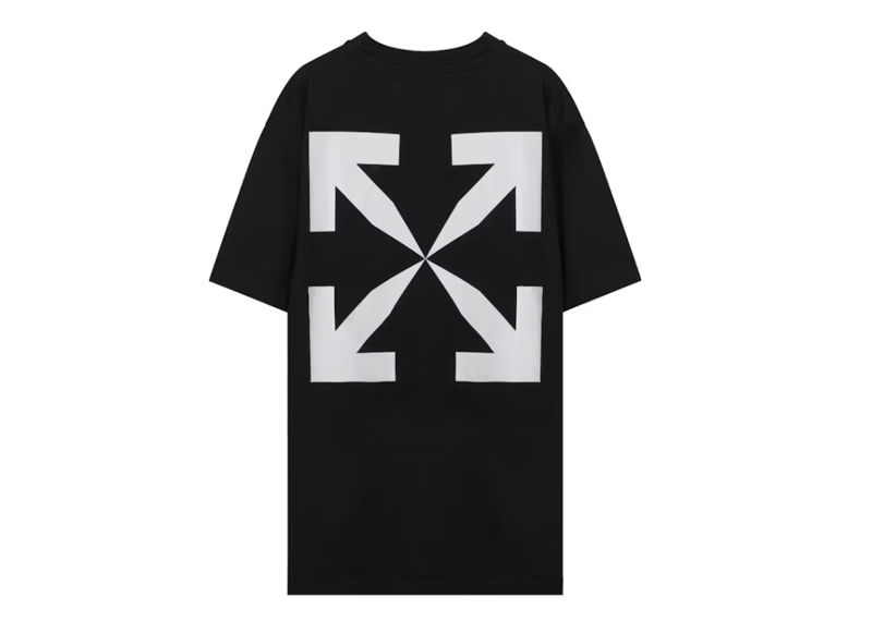 OFF-WHITE Mona Lisa Oversized T-shirt Black