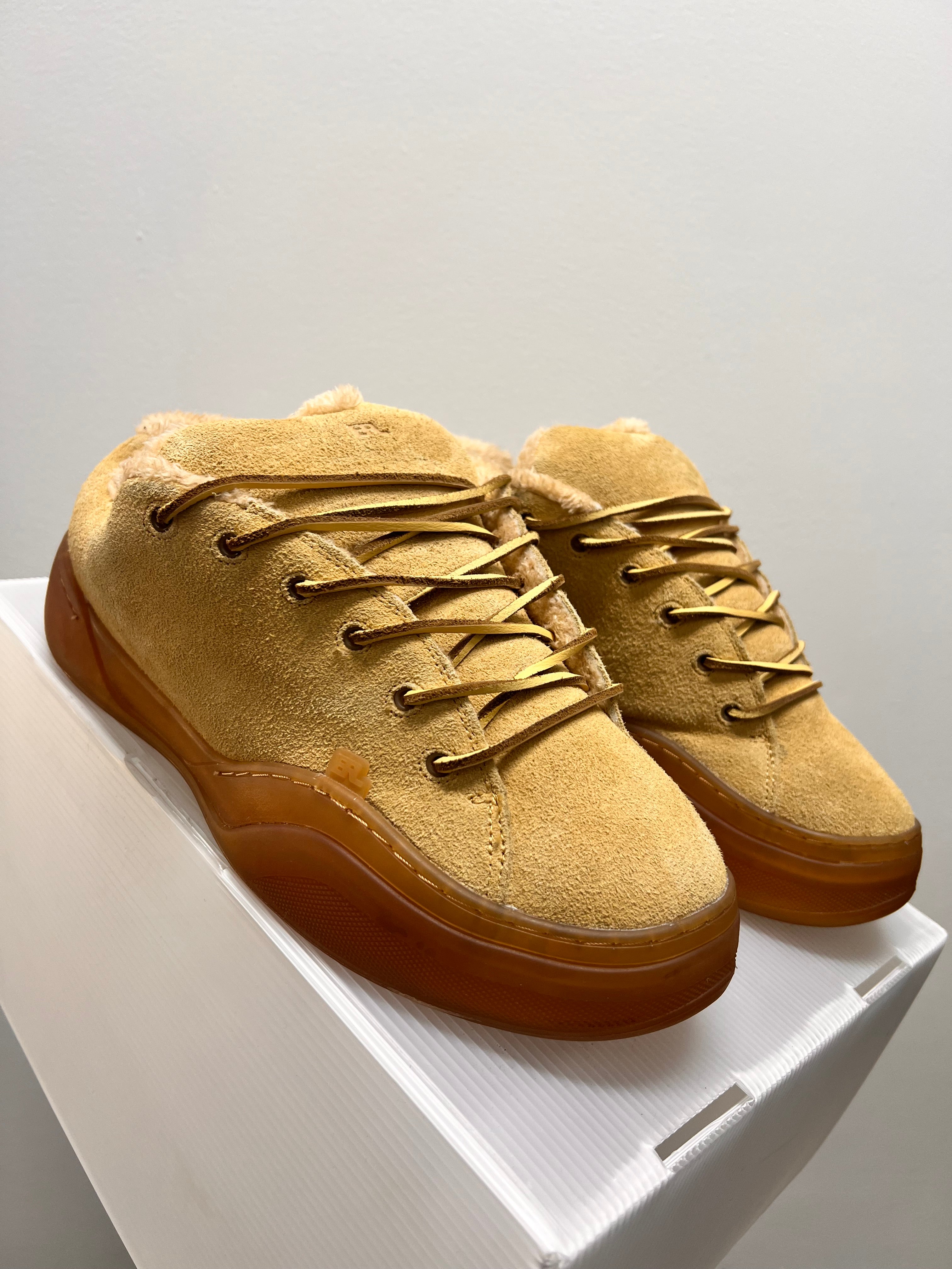 ERL Suede Vamp Skate Sneaker Leather