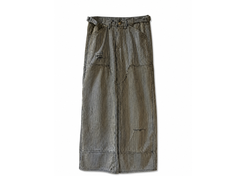 Dominion Runway Coffee Pinstripe pants