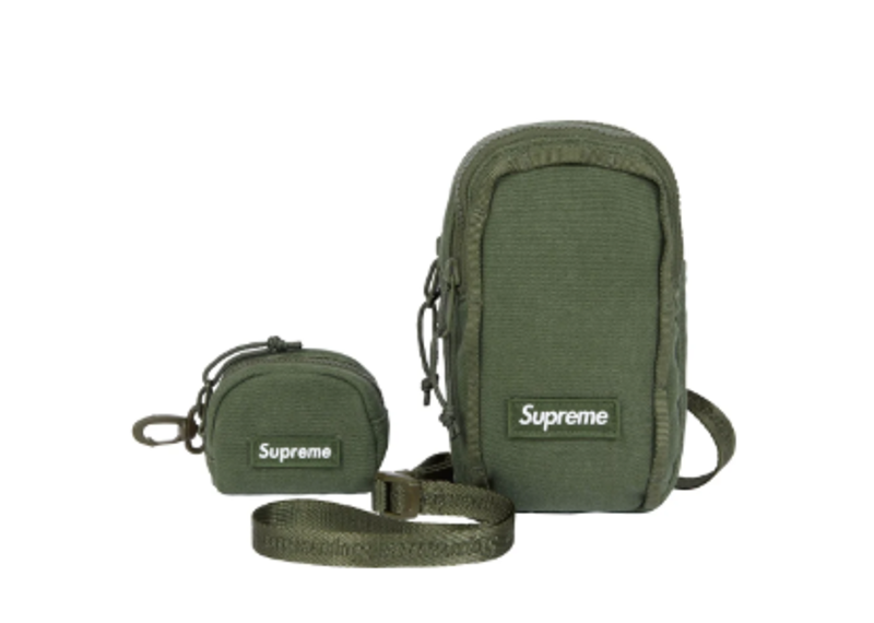 SUPREME CAMERA BAG MINI POUCH OLIVE