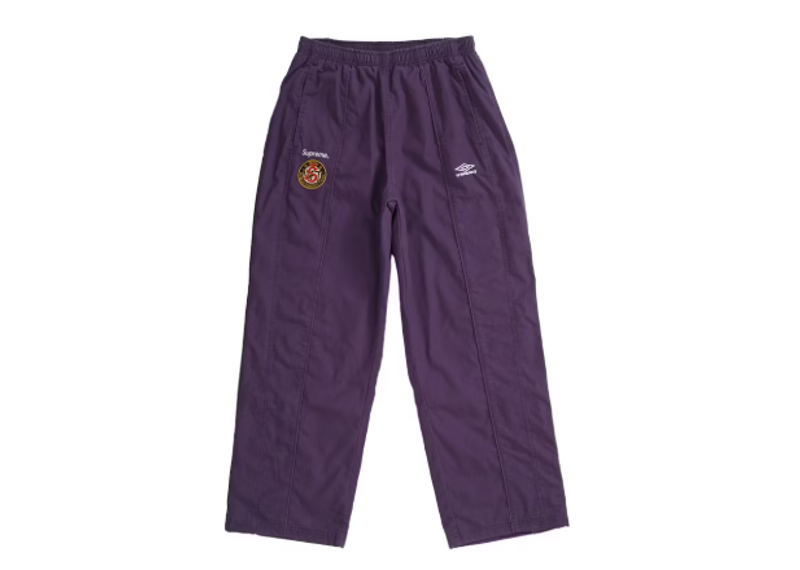 Supreme Umbro Cotton Ripstop Track Pant (SS26) Plum