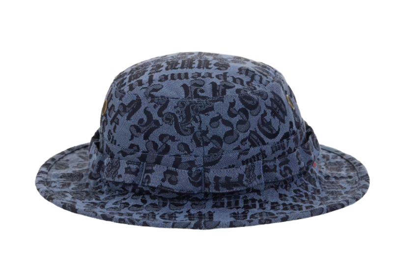 Supreme Supreme Cities Jacquard Boonie Hat Navy