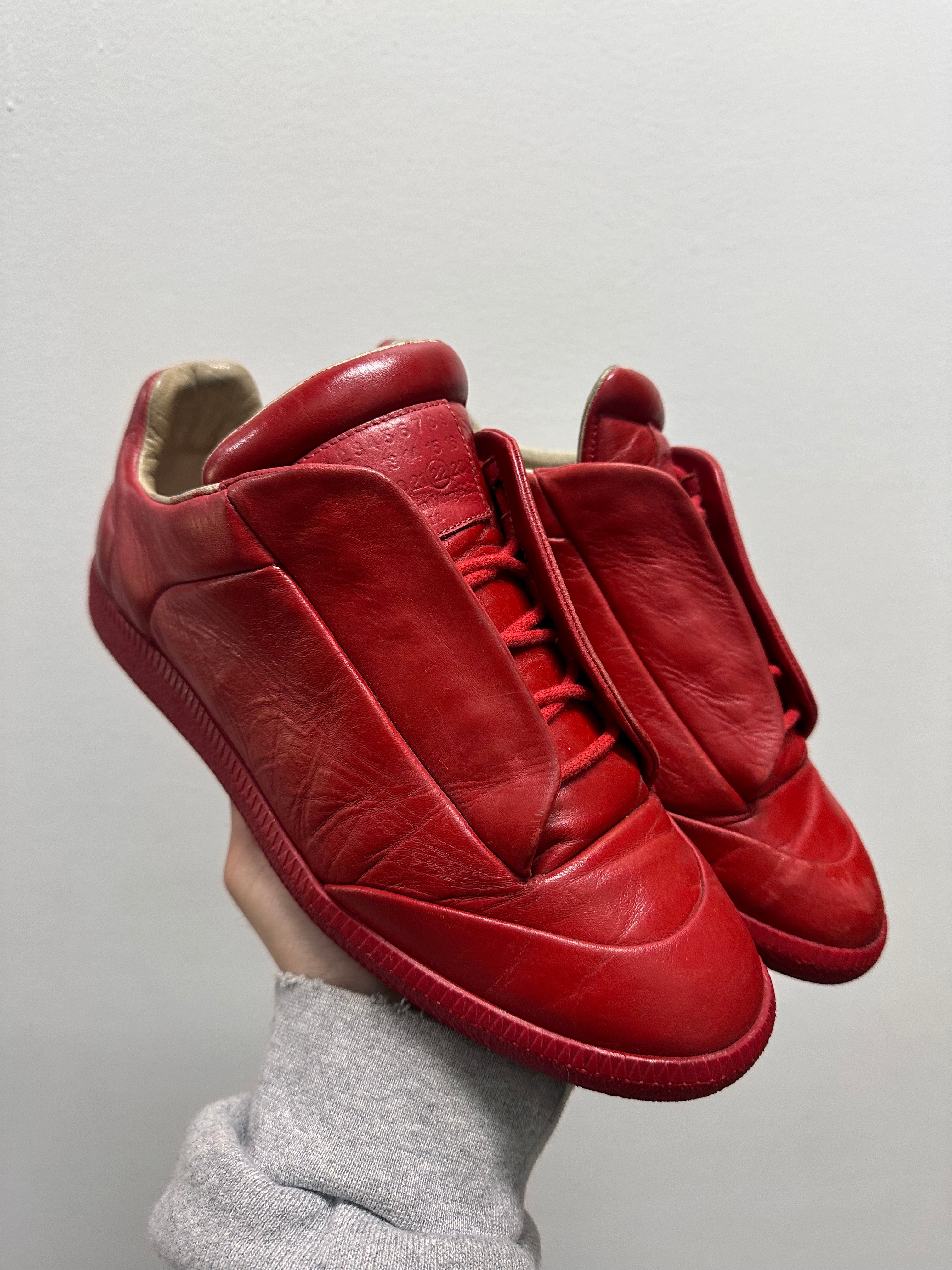Maison Margiela 22 Future Low Top Sneaker Red