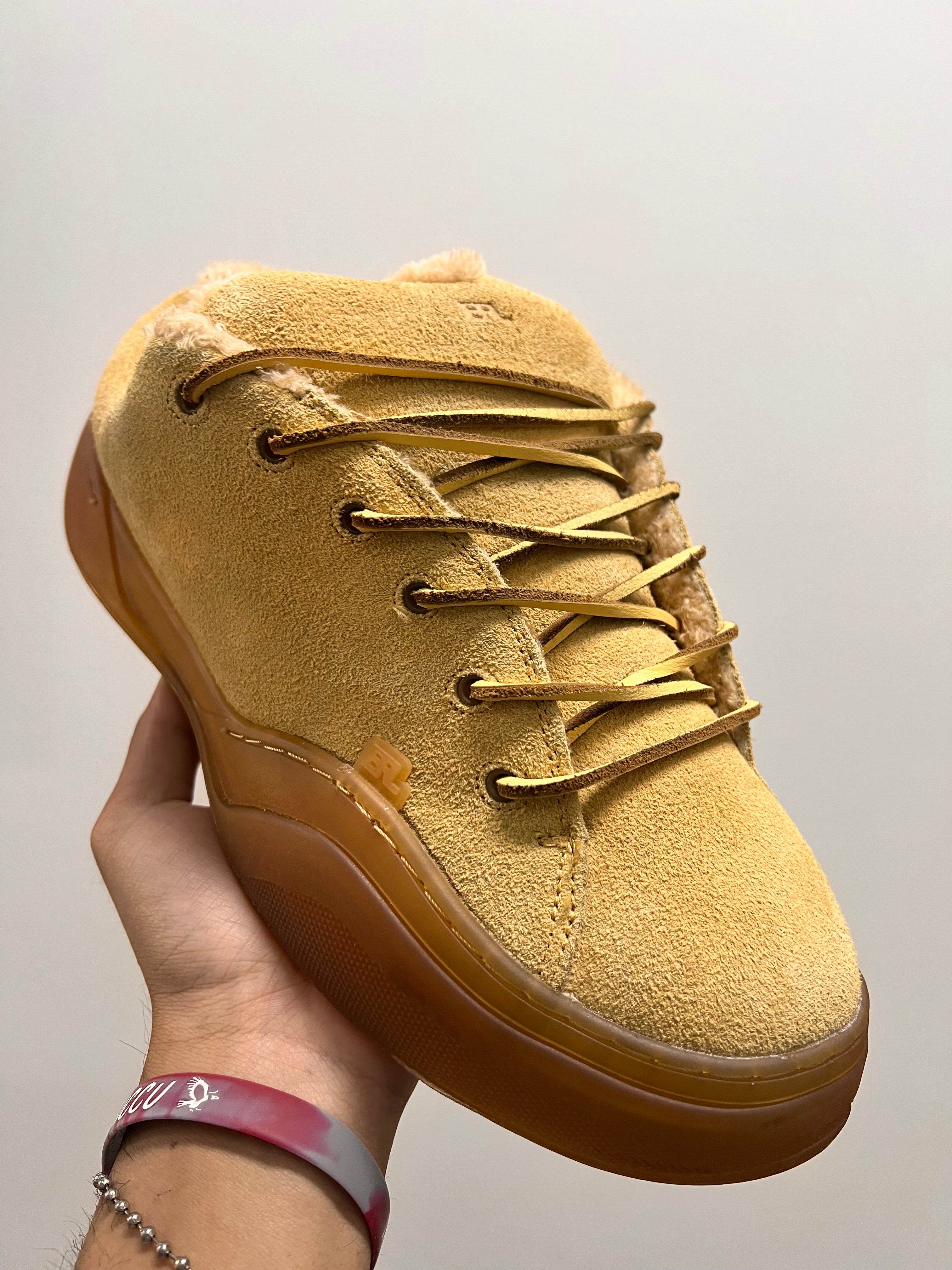 ERL Suede Vamp Skate Sneaker Leather