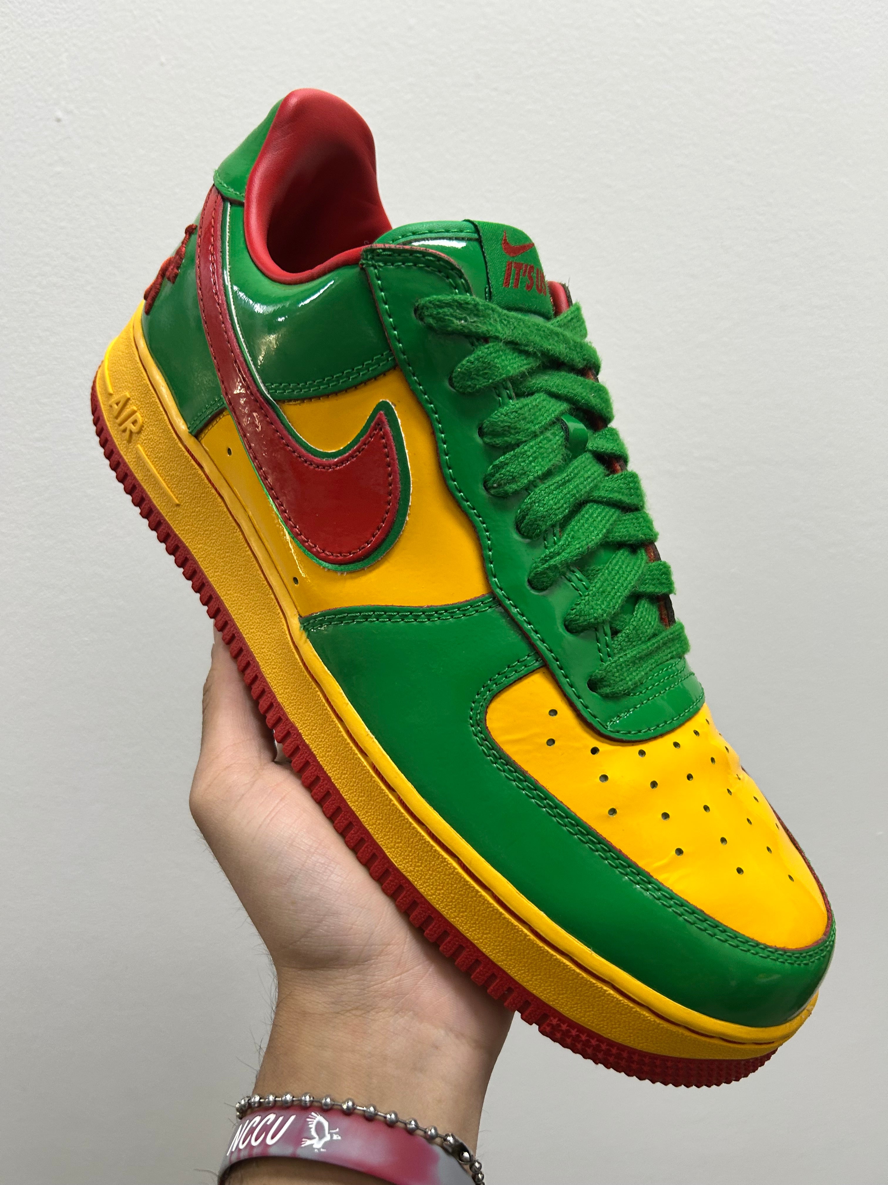 Lil Yachty x Air Force 1 Low Concrete Boys - Lucky Green
