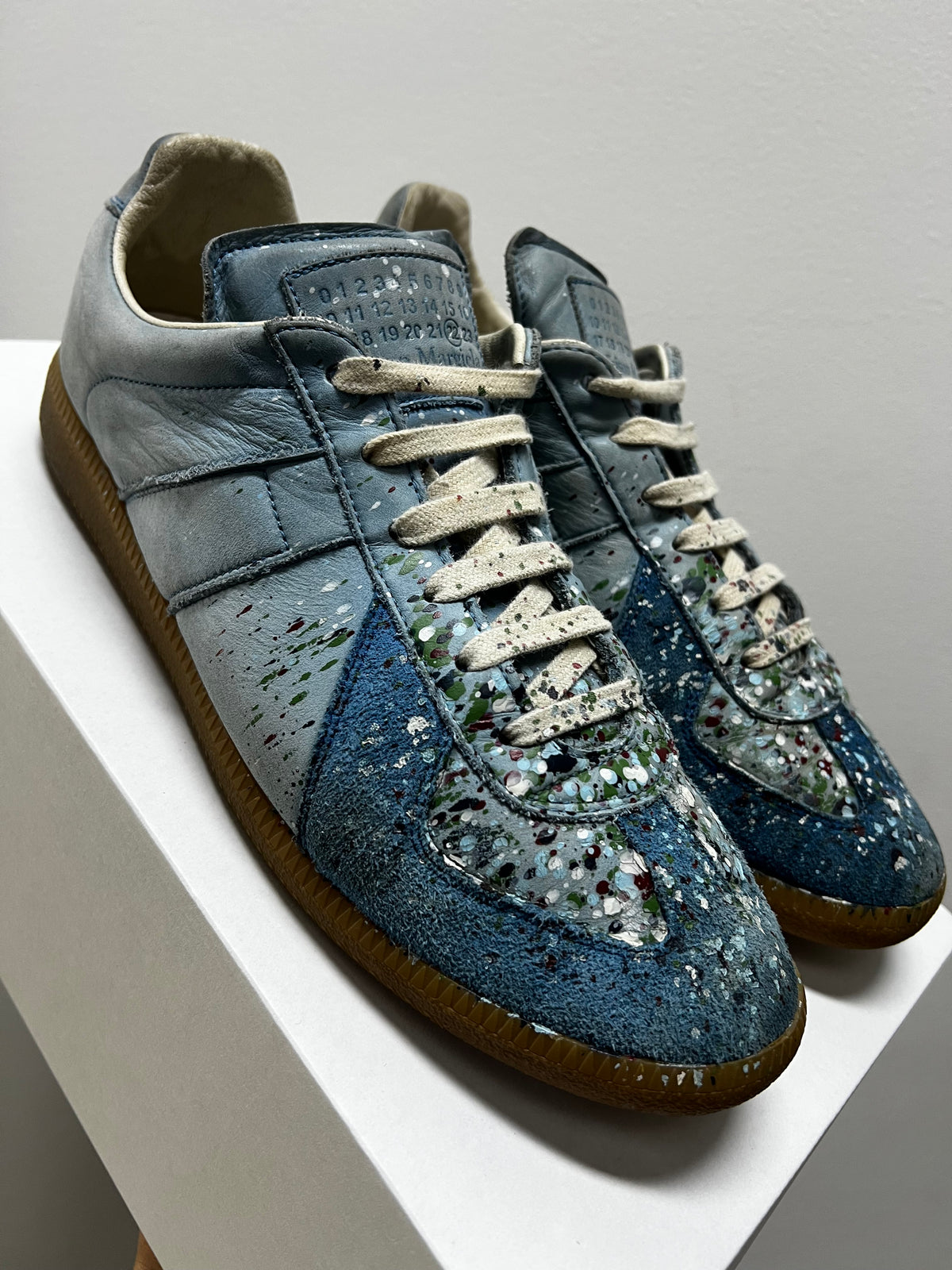 Maison Margiela Splatter Paint German Army Trainers