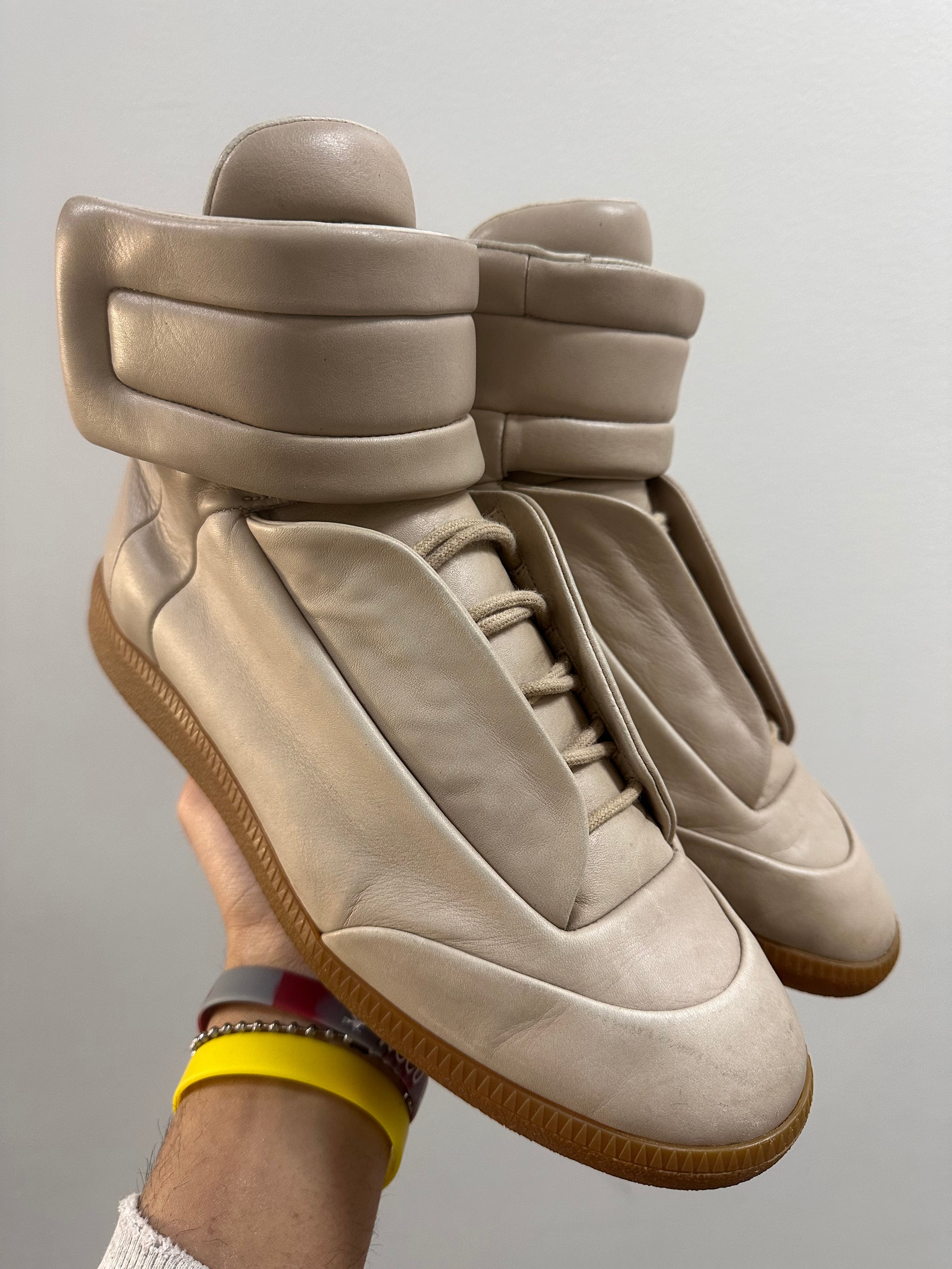 Maison Margiela Future Paris Camel Leather Butter Bottom