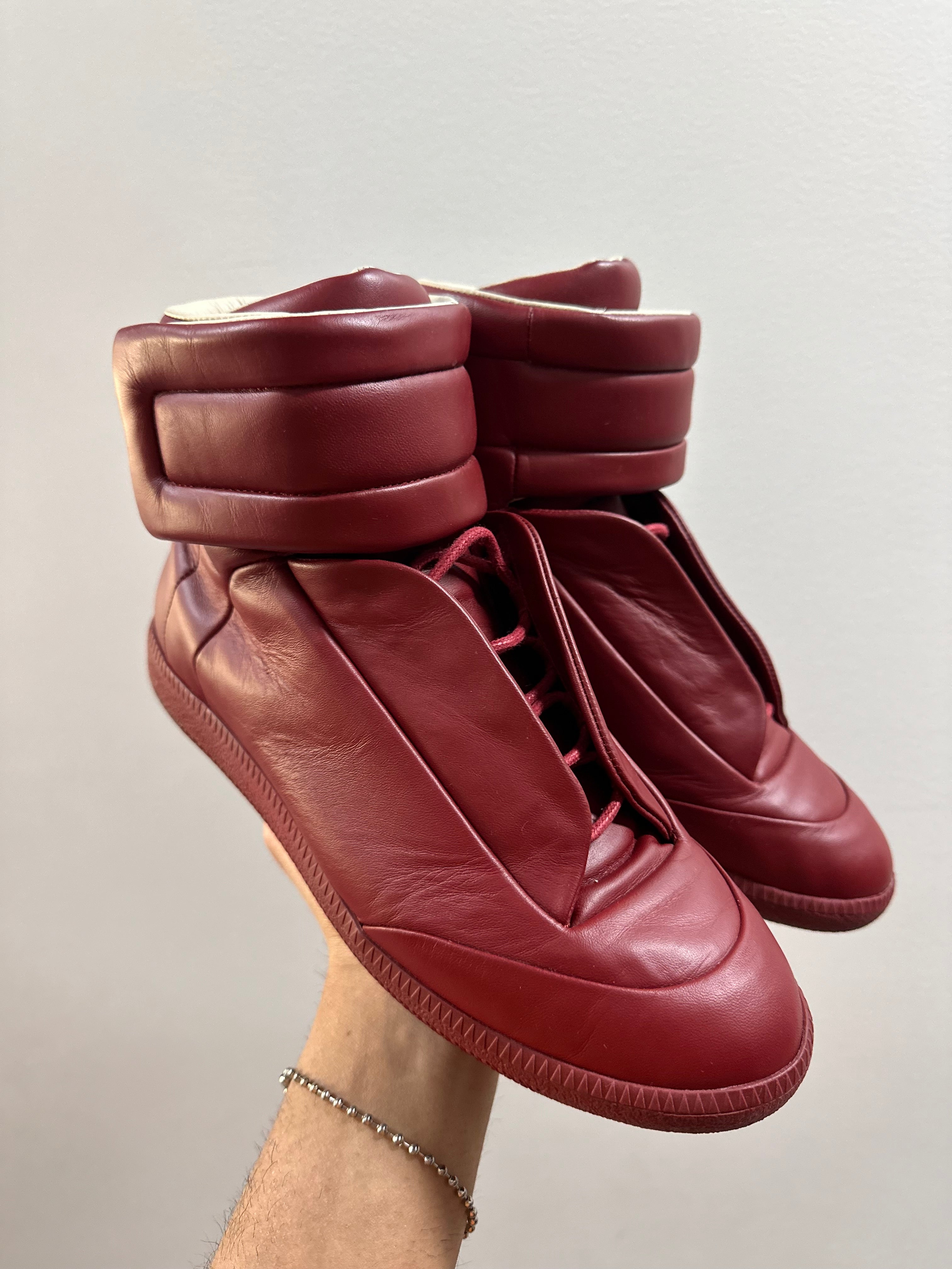 Maison Margiela 22 Future High Top Sneaker Red