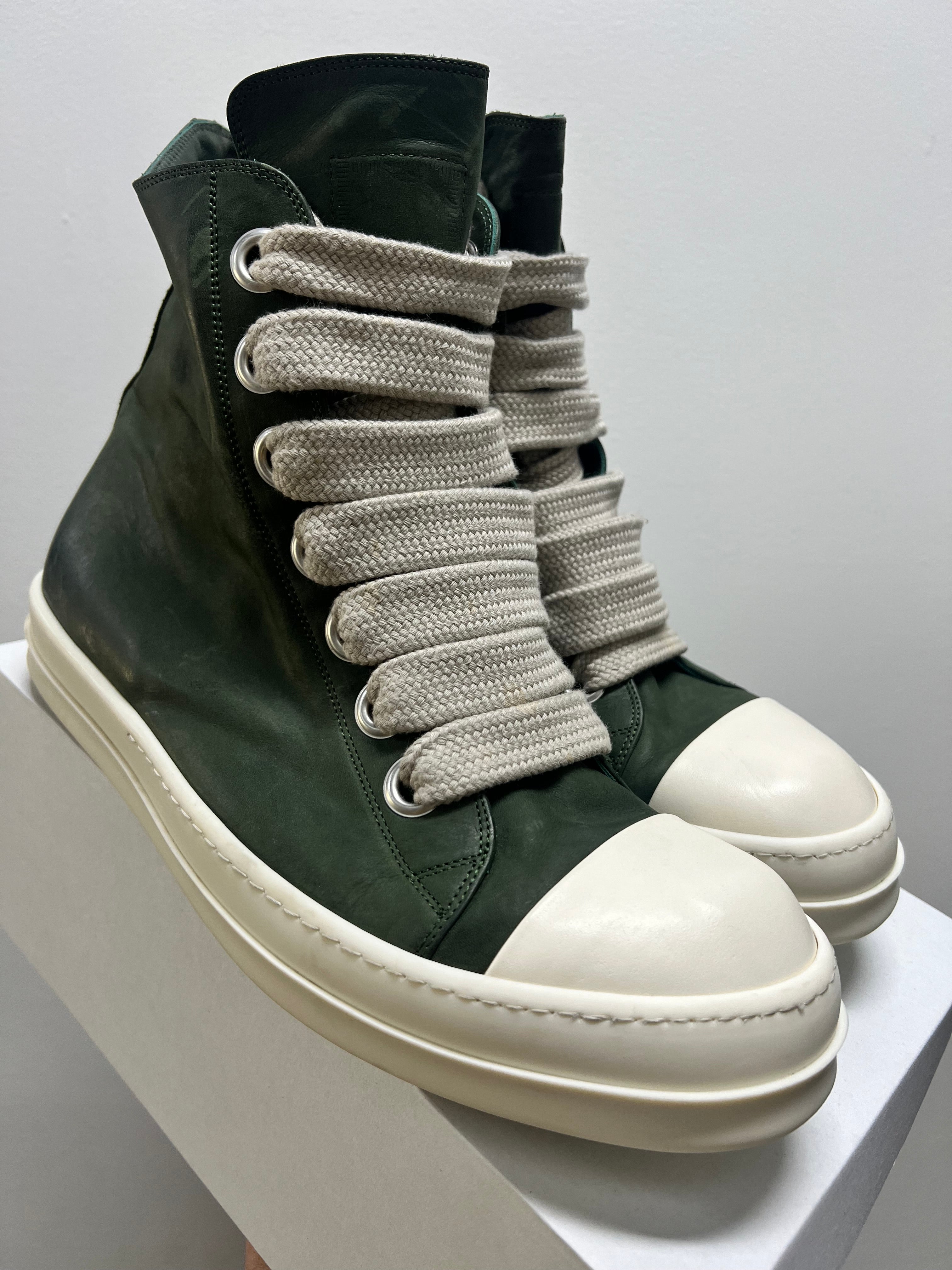 Rick Owens EDFU Runaway Sneaker Moss