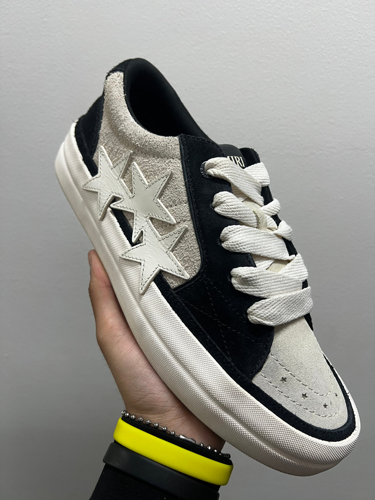 Amiri Sunset Skate Low Birch Black
