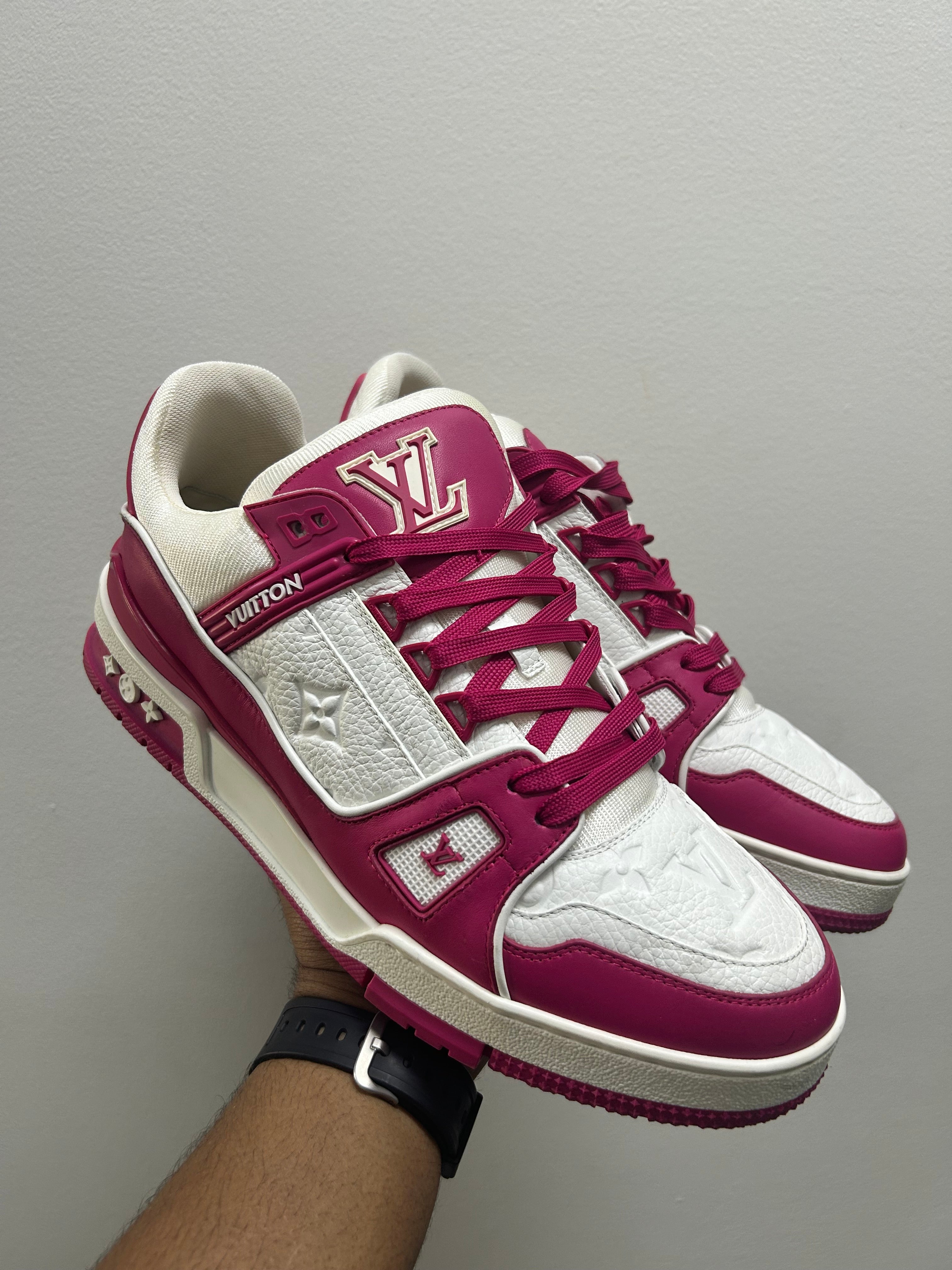 Louis Vuitton Trainer Fuchsia