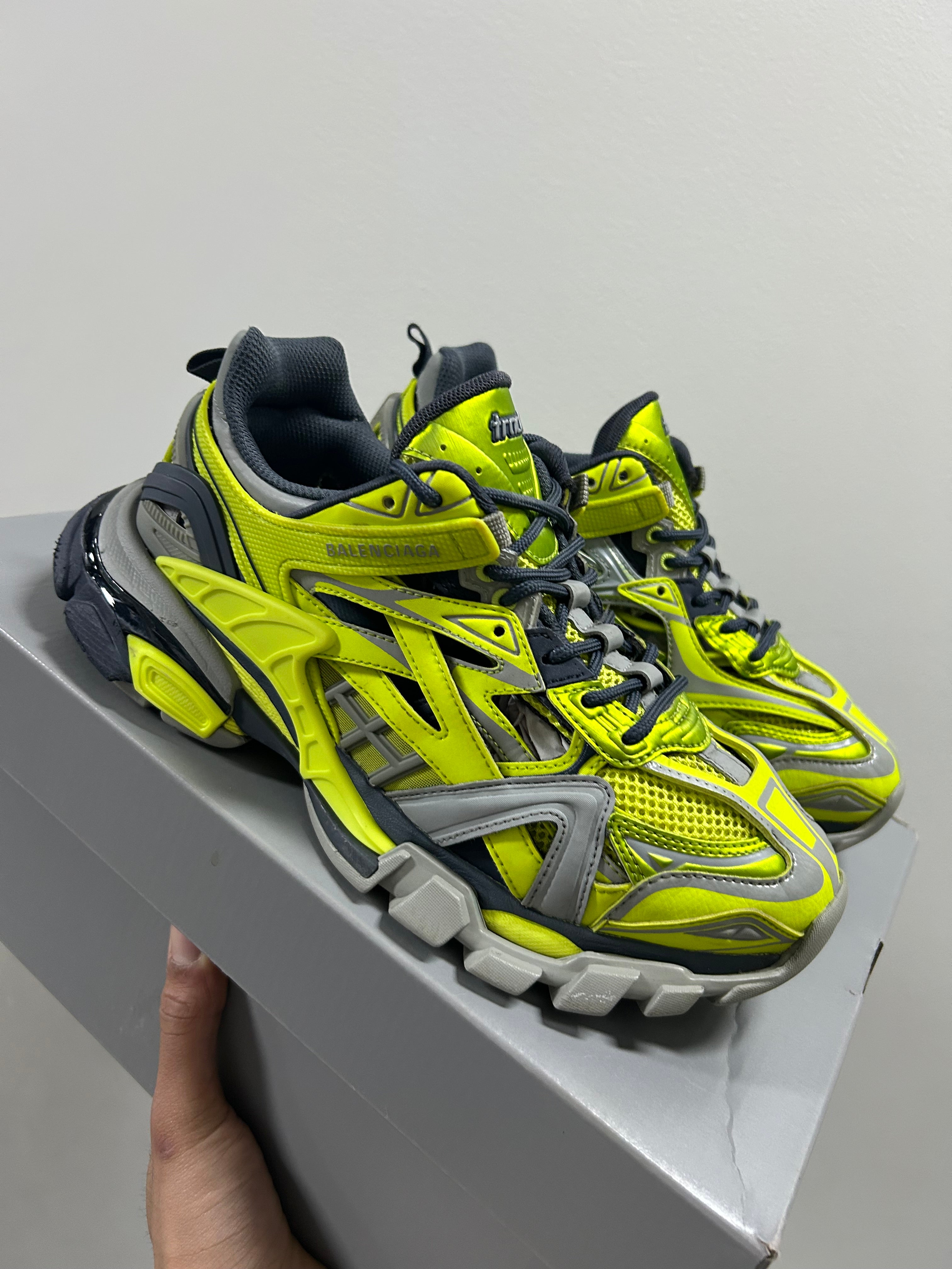 Balenciaga Track.2 Green Grey
