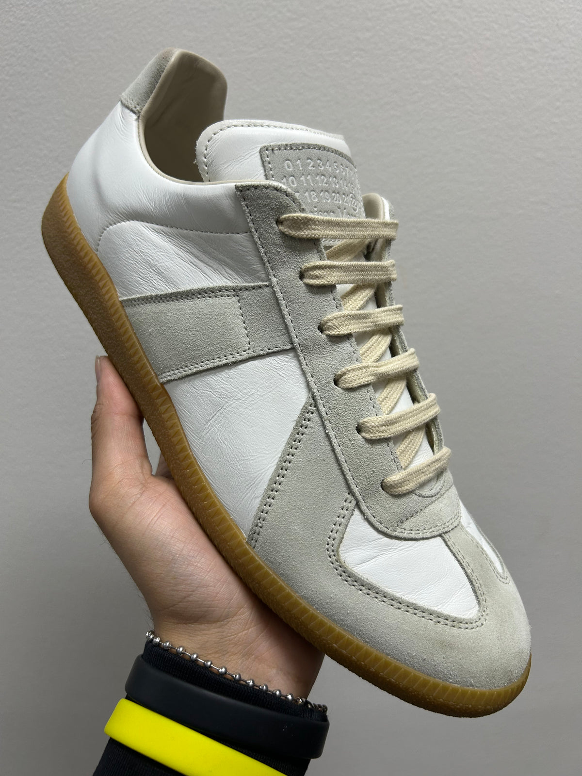 Maison Margiela White Replica Sneakers