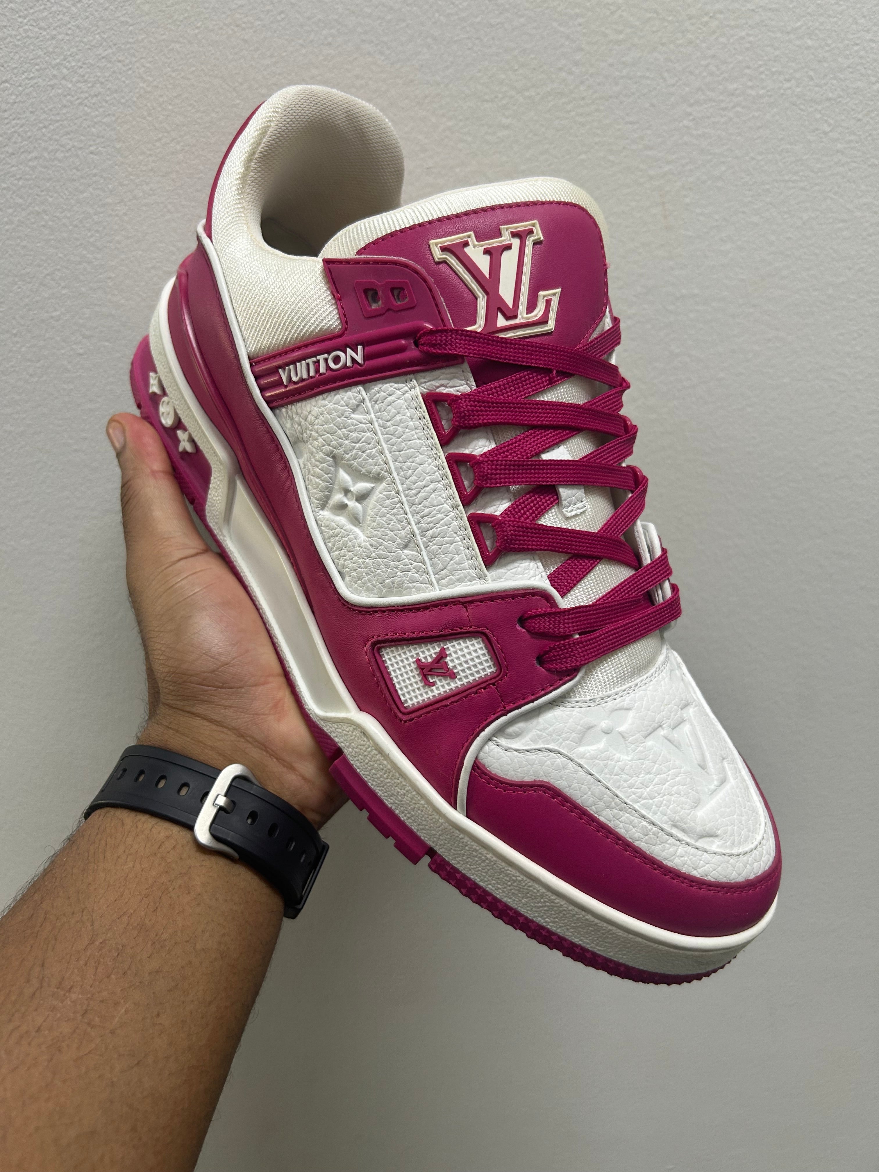 Louis Vuitton Trainer Fuchsia