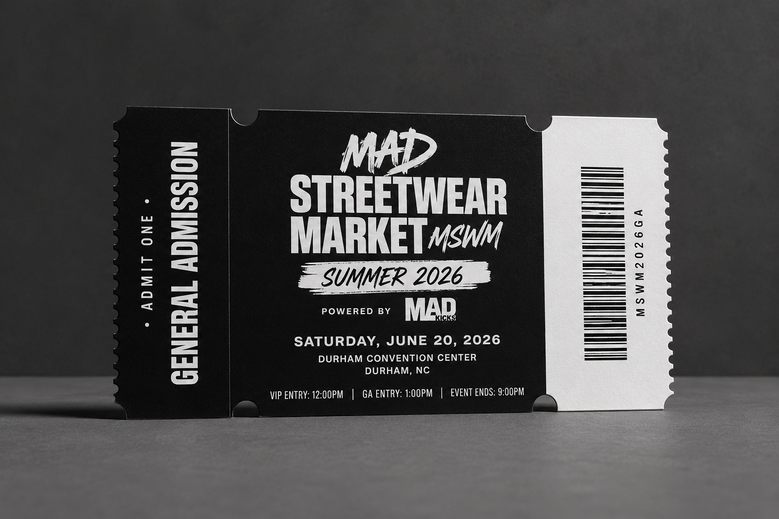 MSWM TICKETS