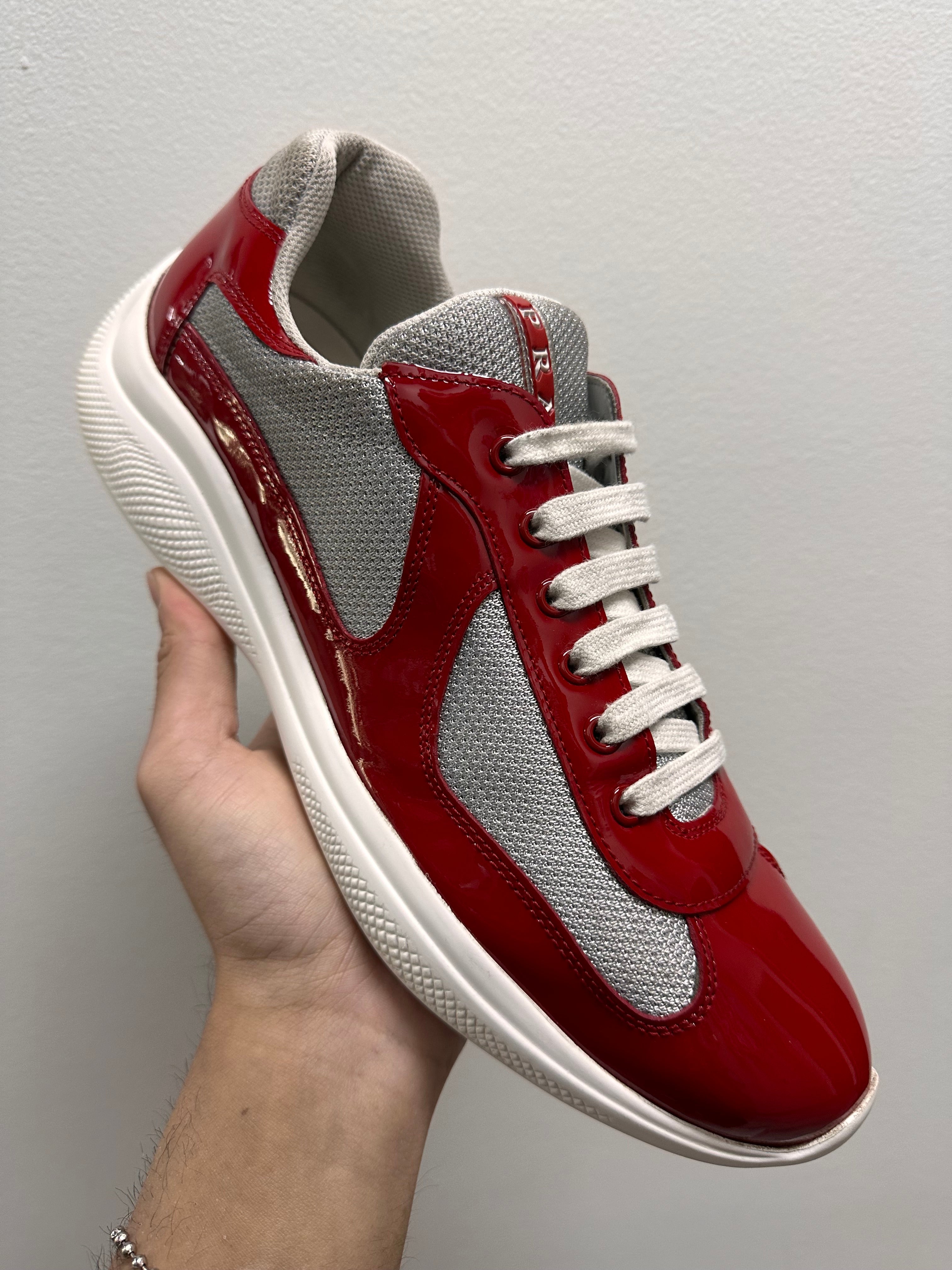Prada Americas Cup Red Silver
