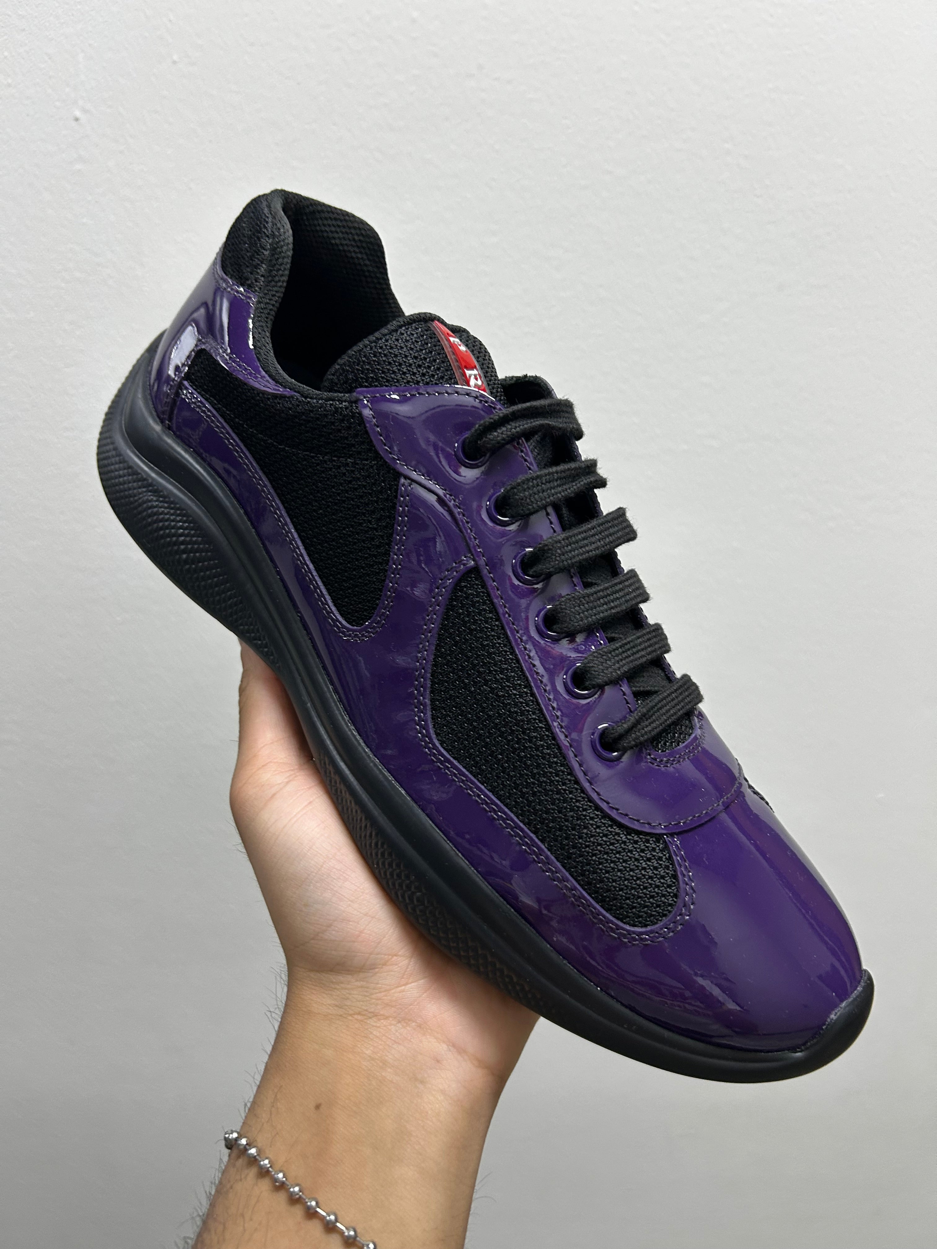 Prada Purple Patent Americas Cup