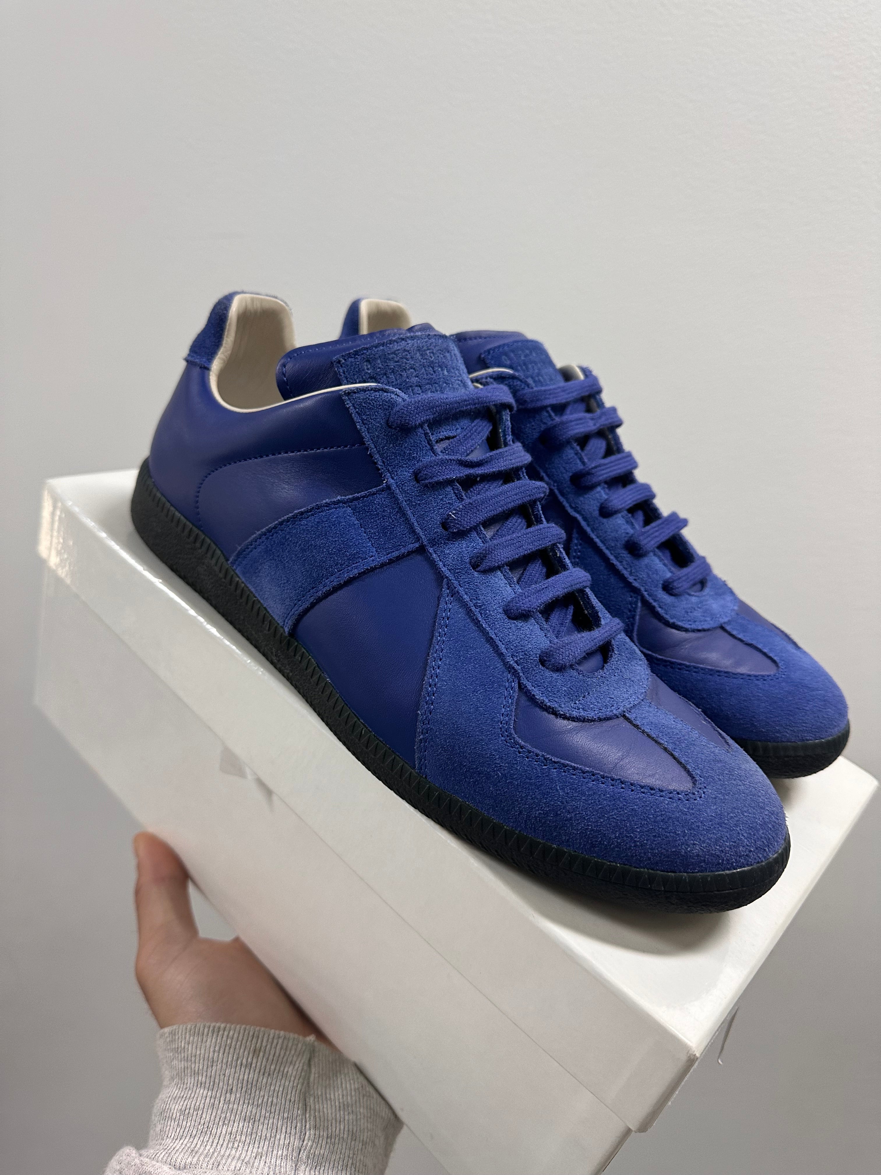 Maison Margiela 22 Replica Low Top Sneaker Blue Tonal