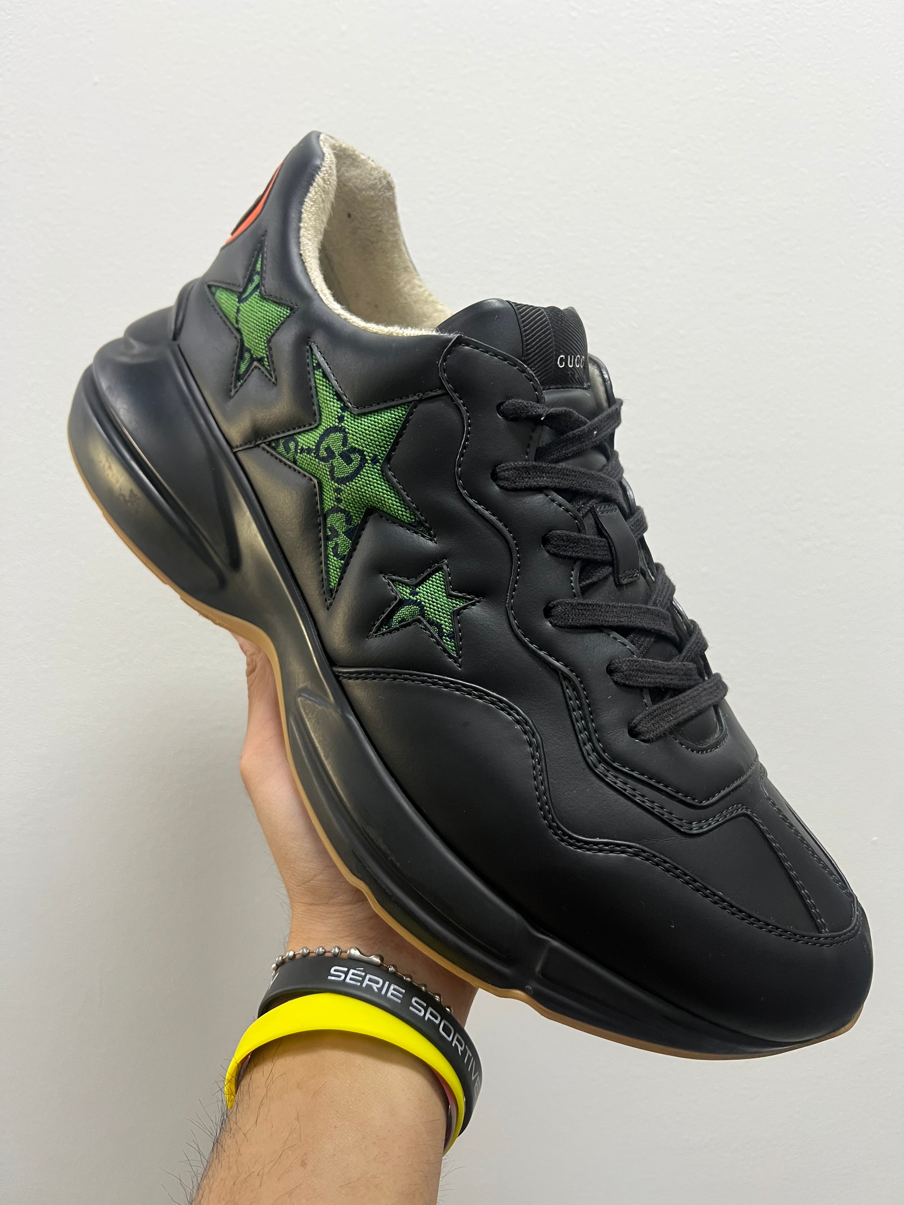 Gucci Rhyton GG Stars - Black
