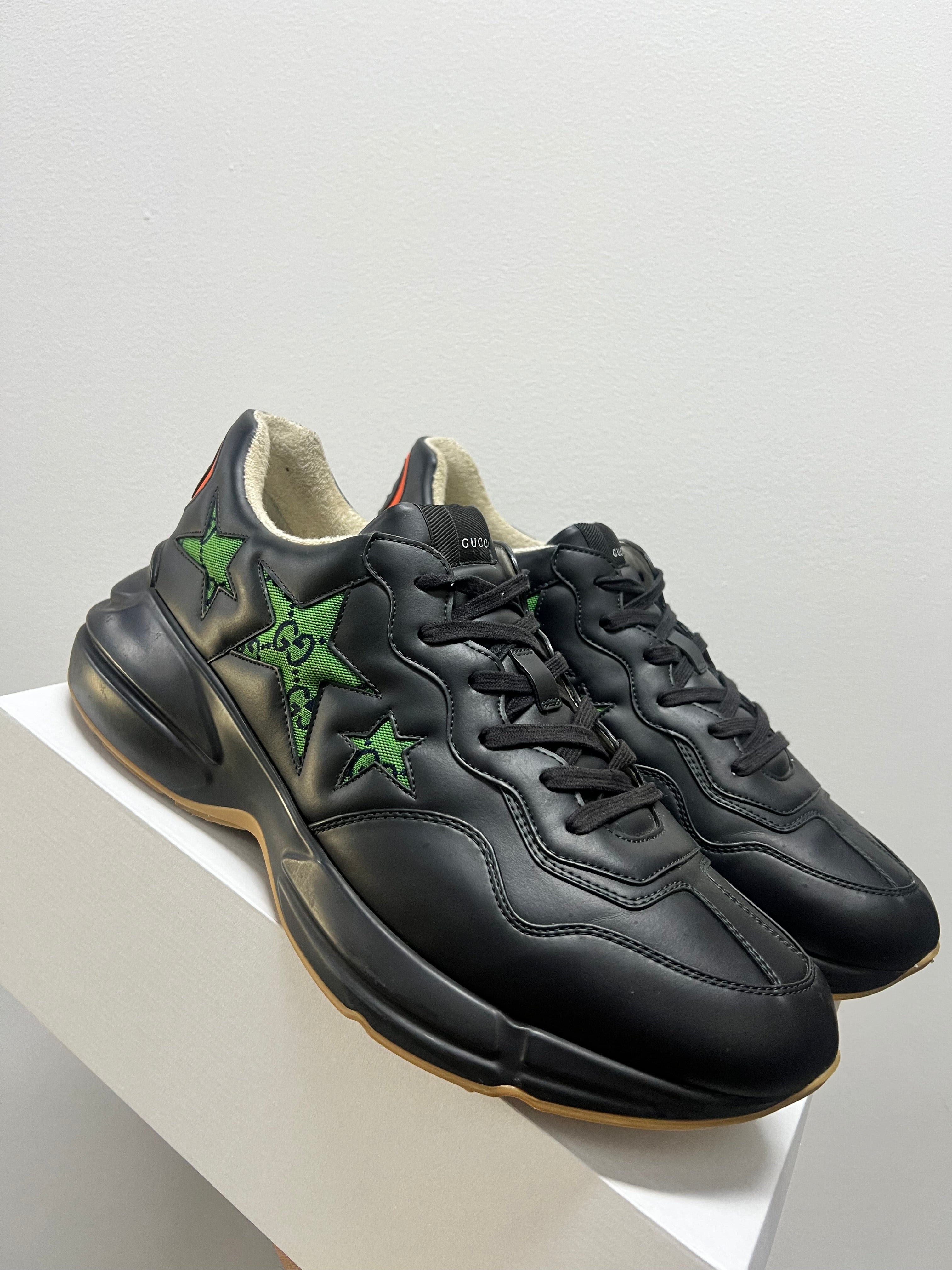 Gucci Rhyton GG Stars - Black