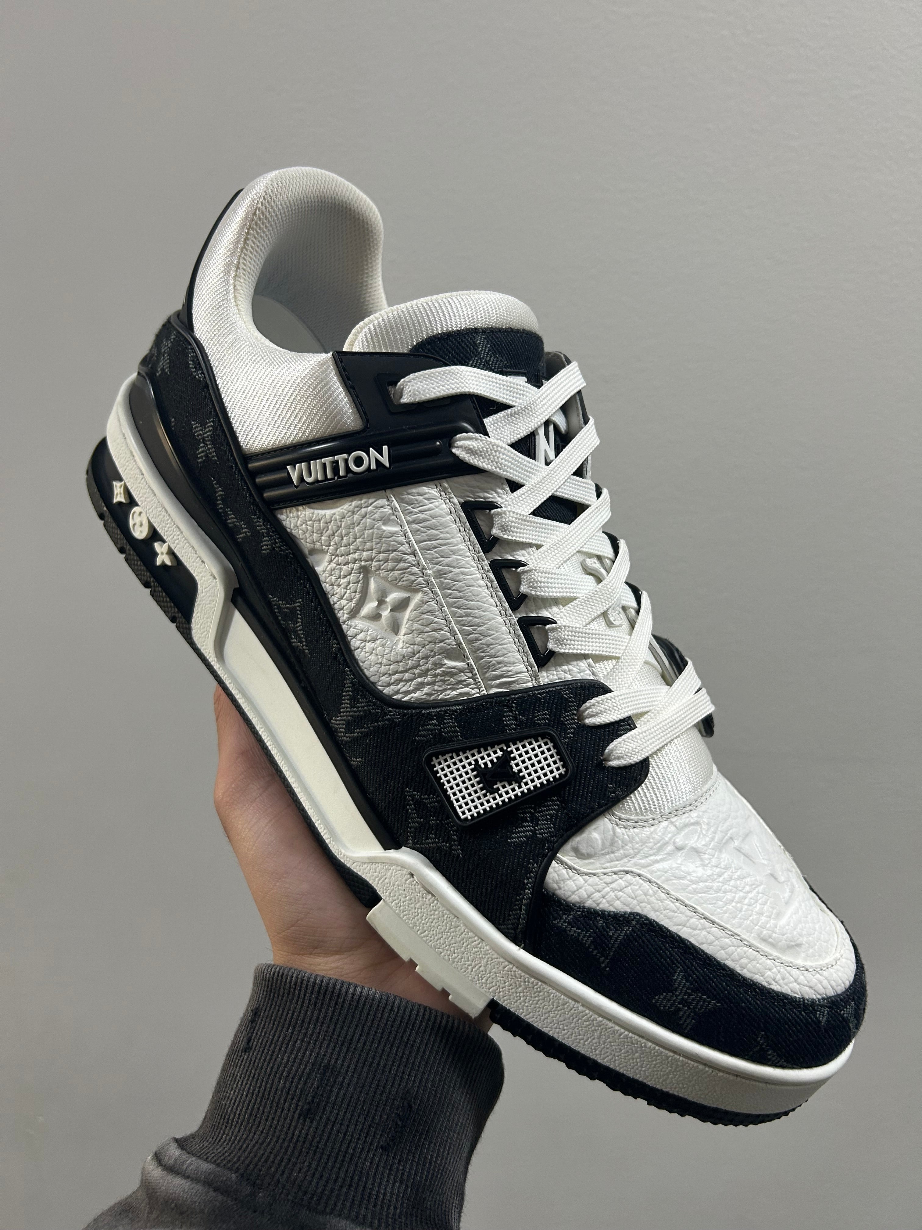 Louis Vuitton LV Trainer White Black