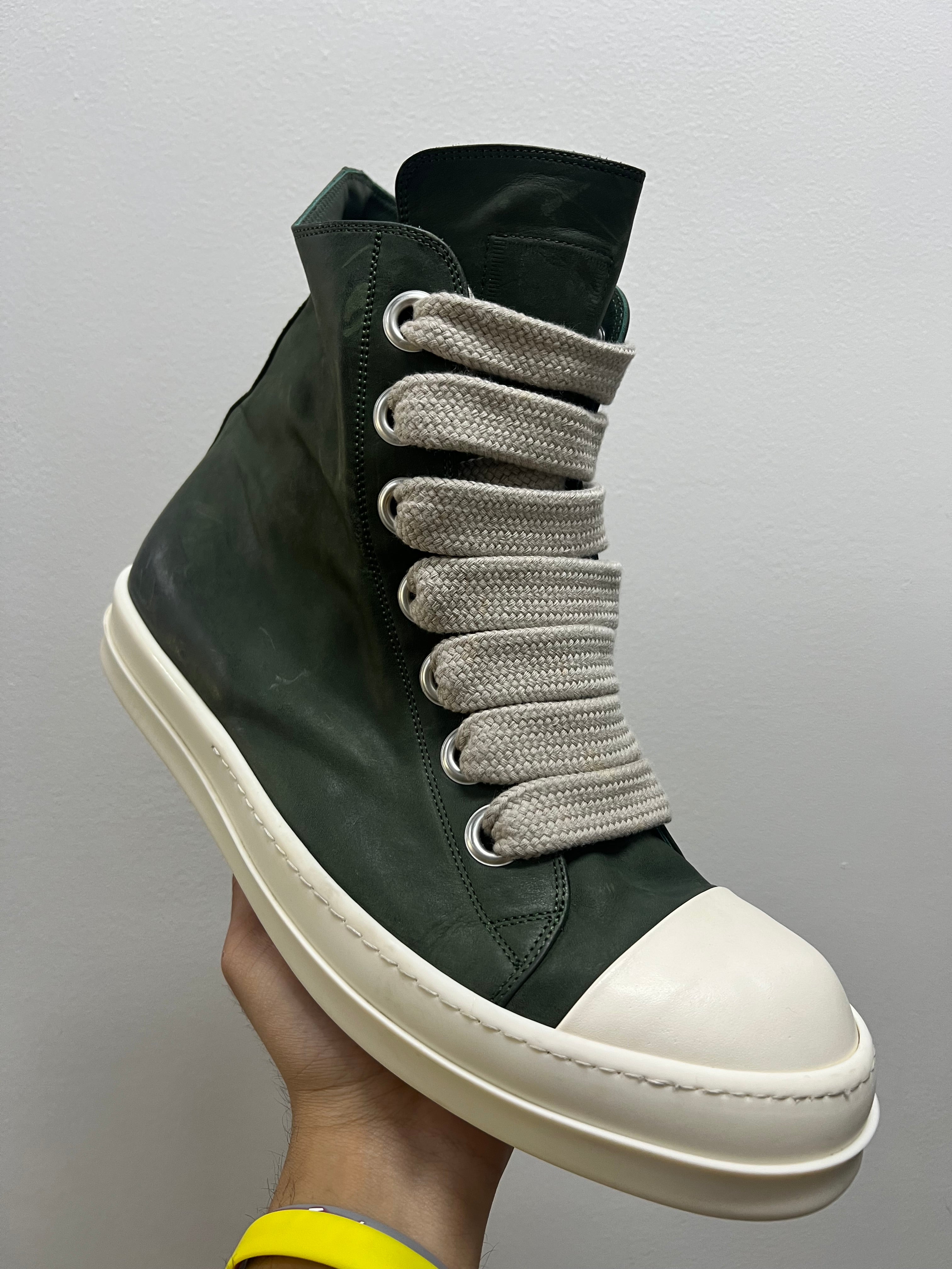 Rick Owens EDFU Runaway Sneaker Moss