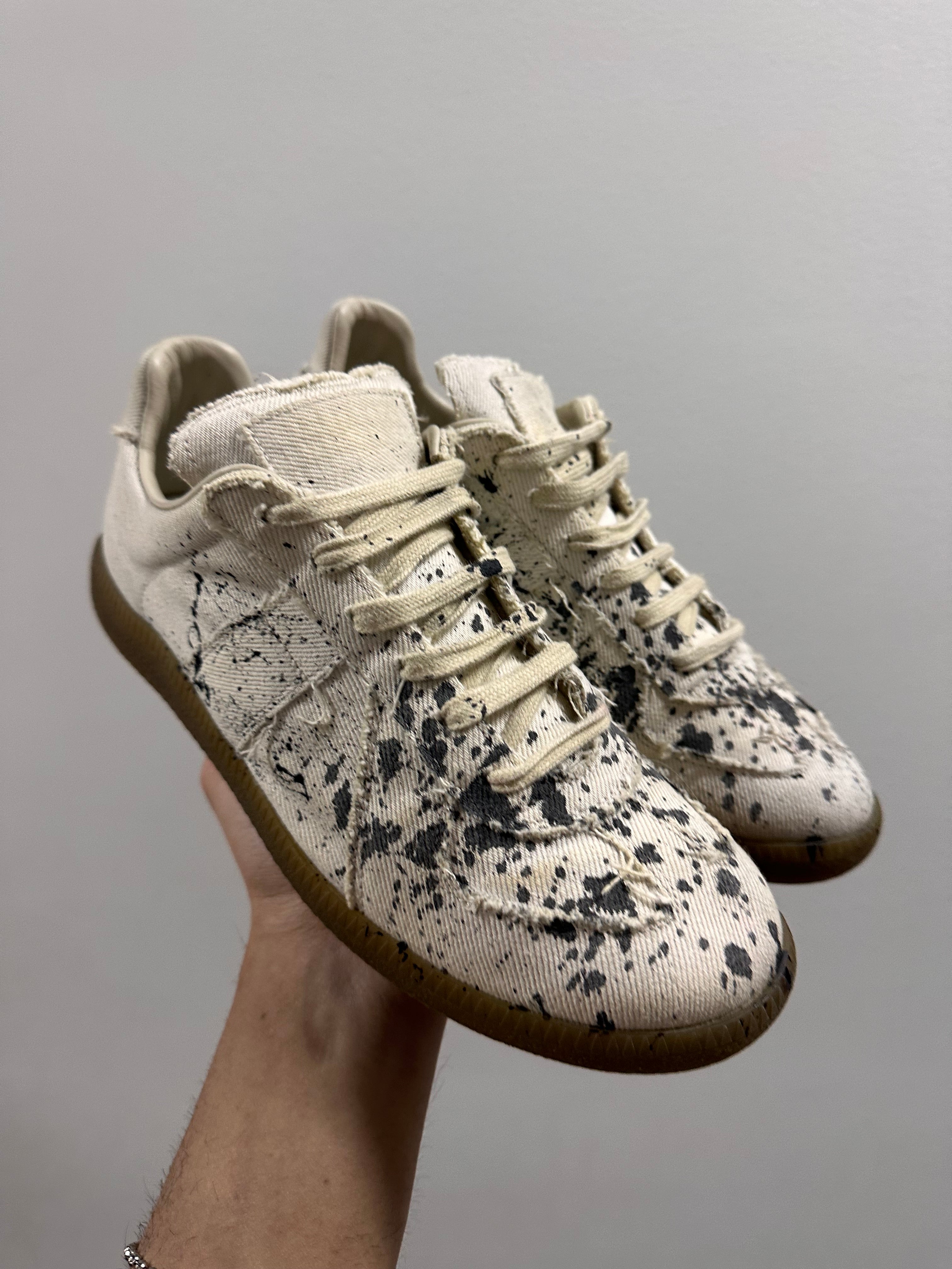 Maison Margiela Replica Painter Sneakers in White