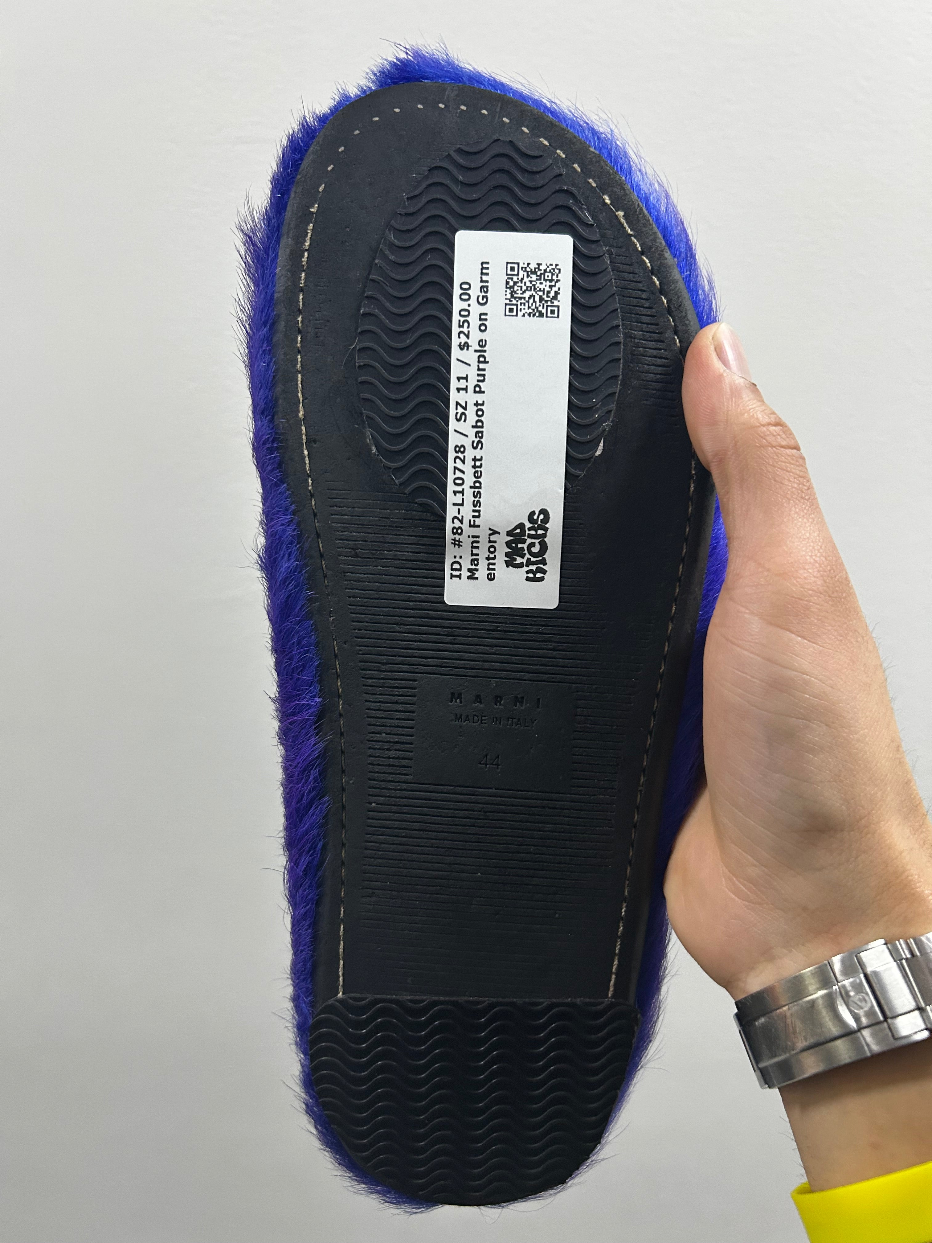 MARNI ムートンボアポインテッドトゥ シューズ Marni