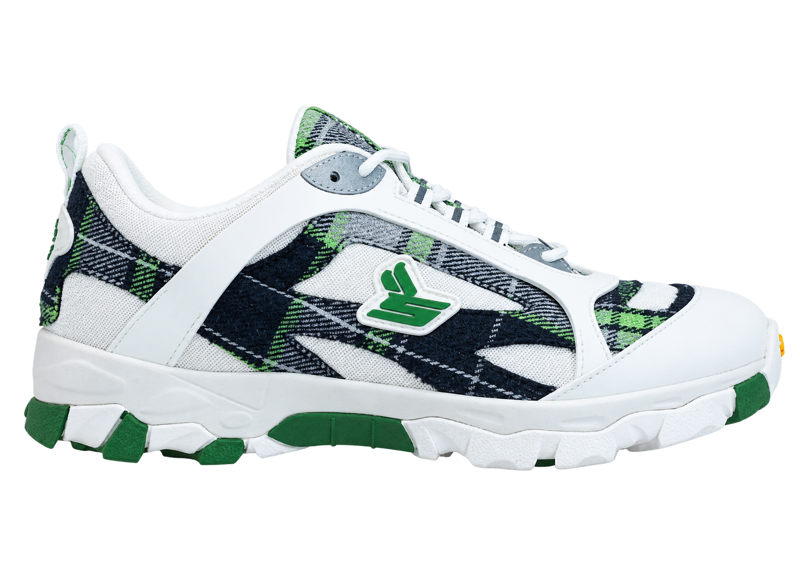 SICKO X ERIC EMANUEL HIKING SNEAKER WHITE/GREEN PLAID
