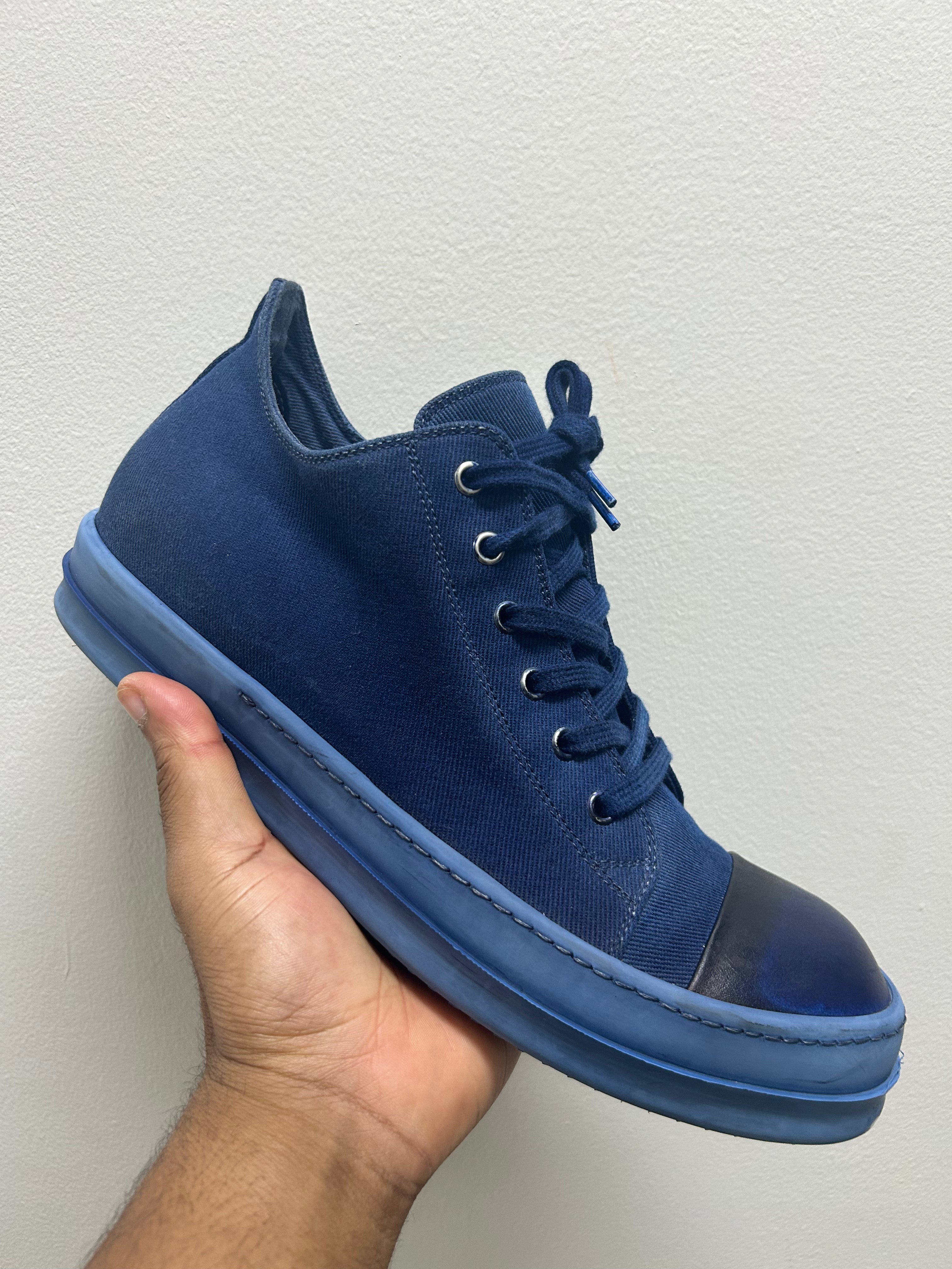 Rick Owens Drkshdw Indigo Low