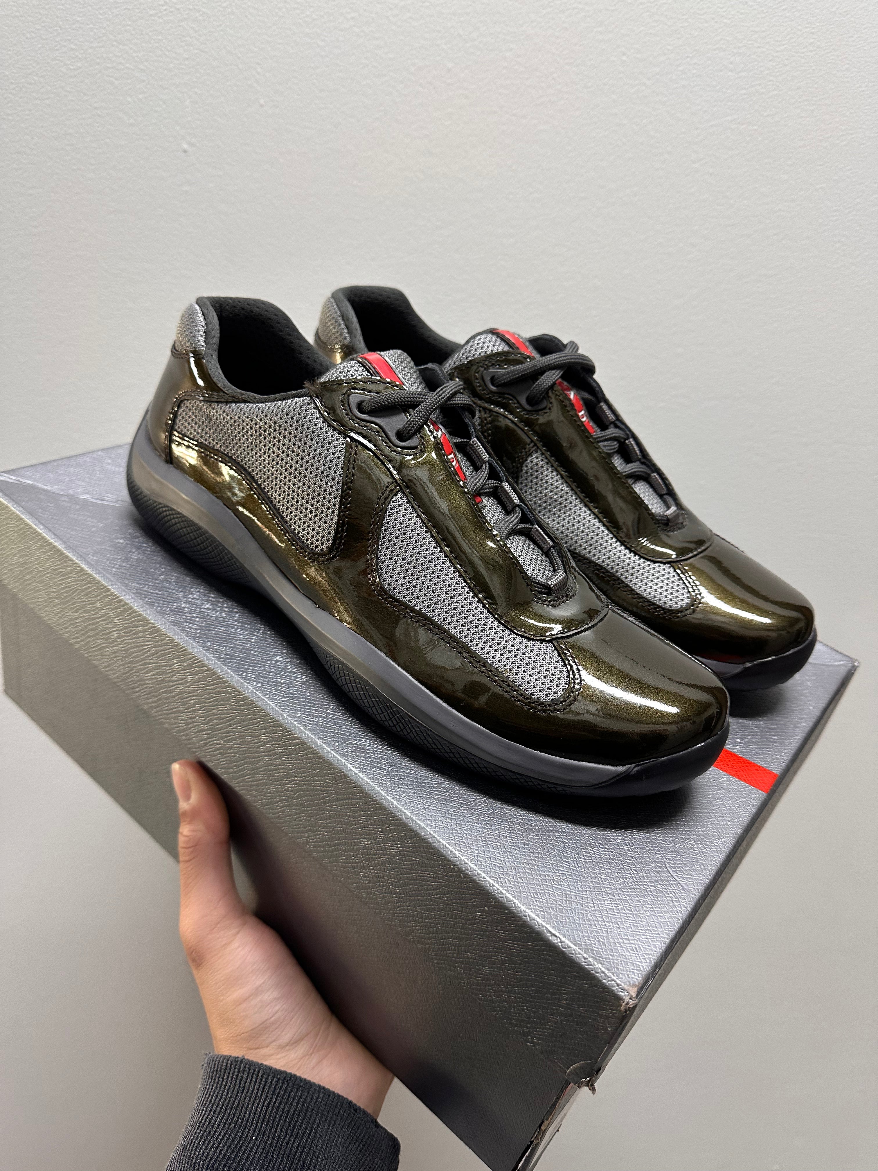 Prada Vintage American Patent Olive
