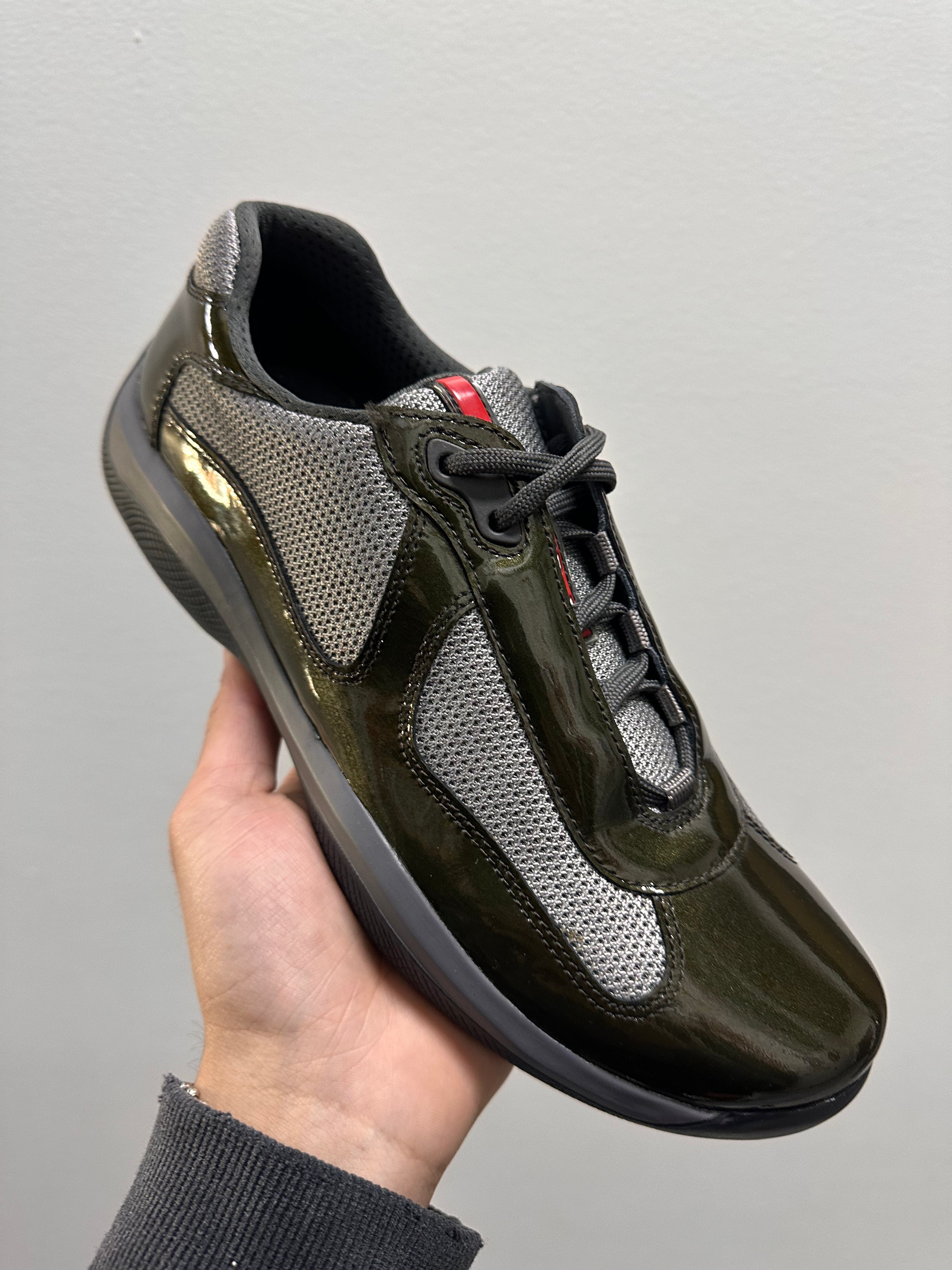 Prada Vintage American Patent Olive