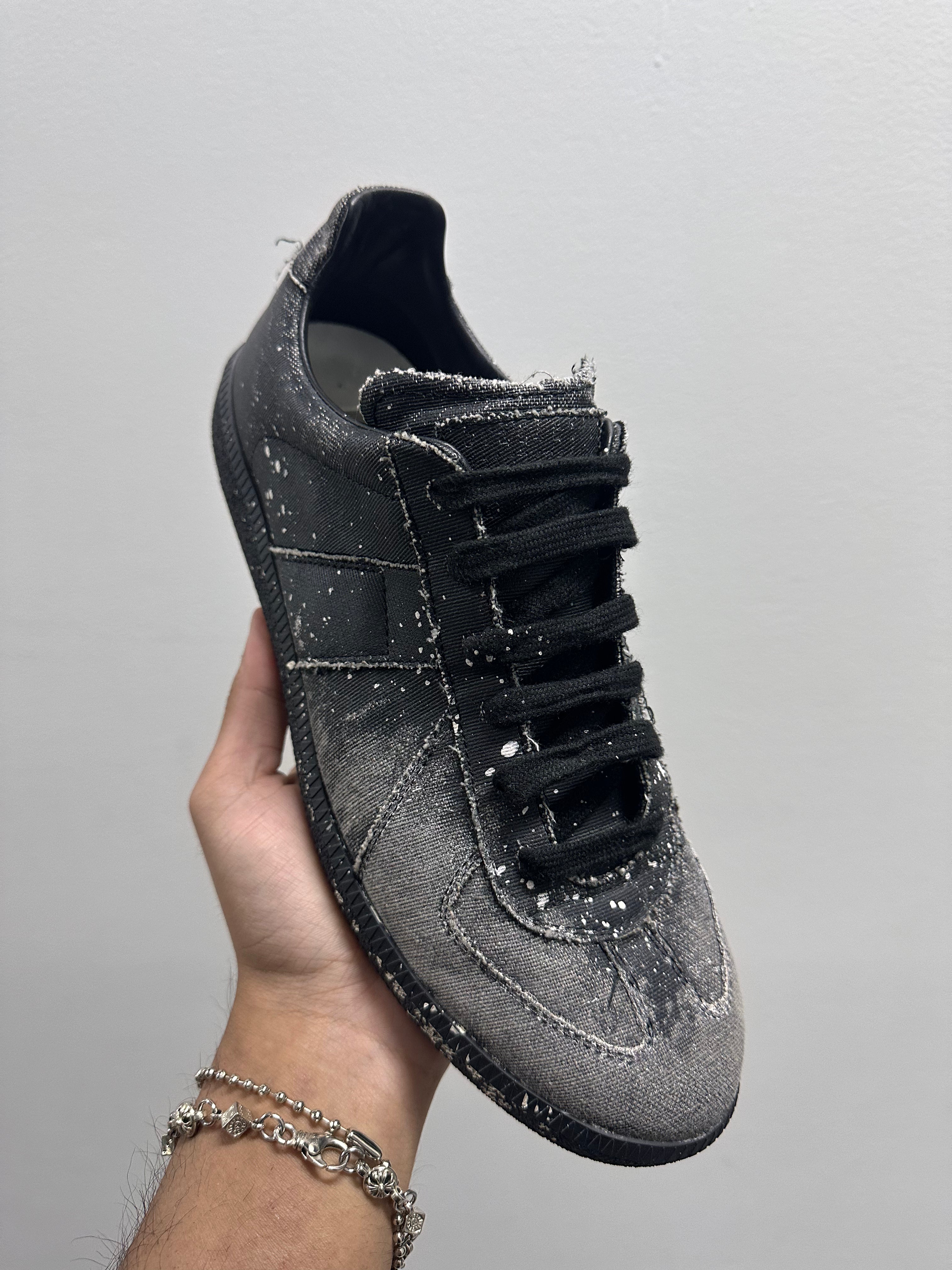 Maison Margiela Replica Paint Splatter - Black White