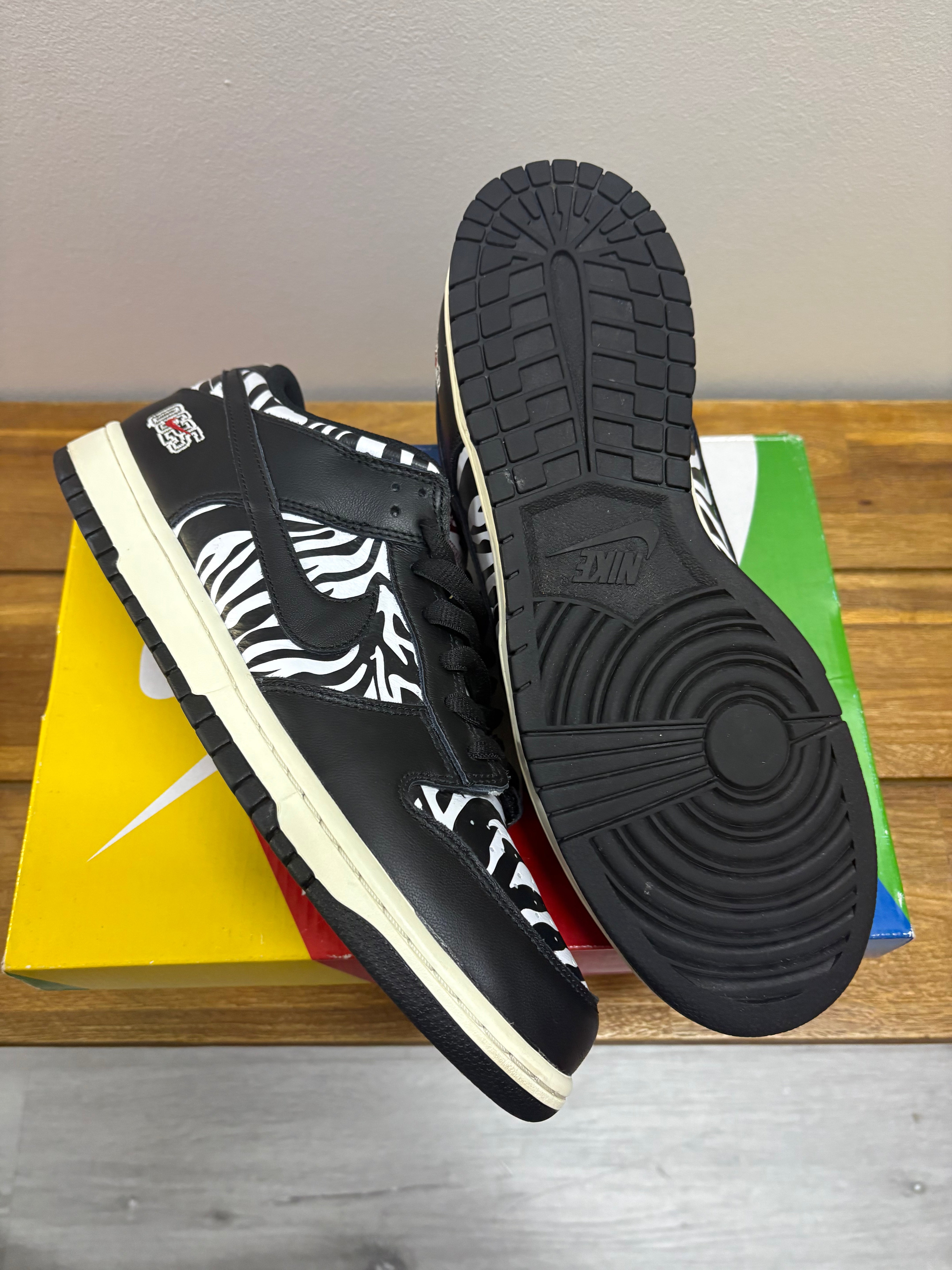 Quartersnacks x Dunk Low SB Little Debbies Zebra Cakes