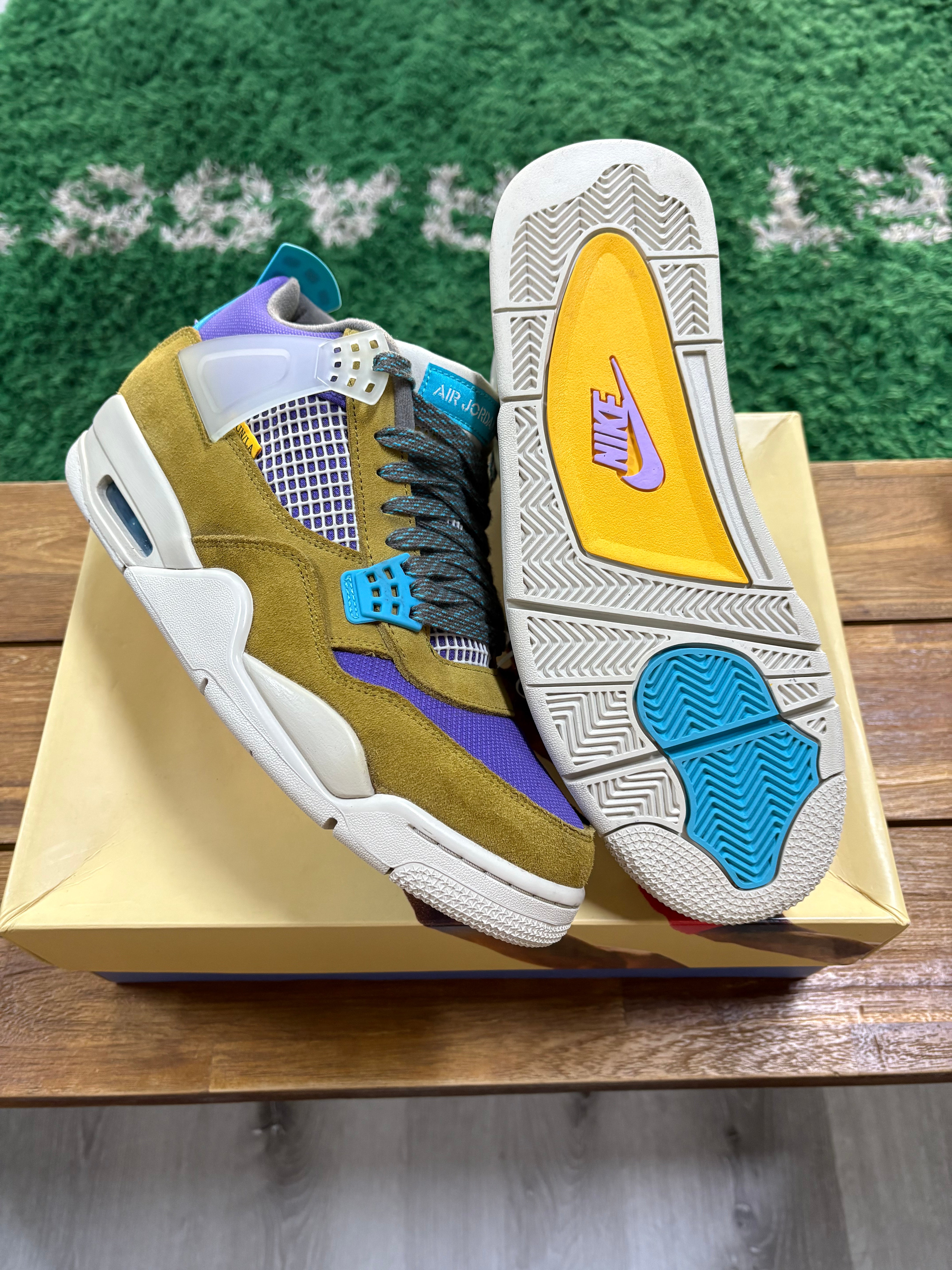 Union LA x Air Jordan 4 Retro Desert Moss