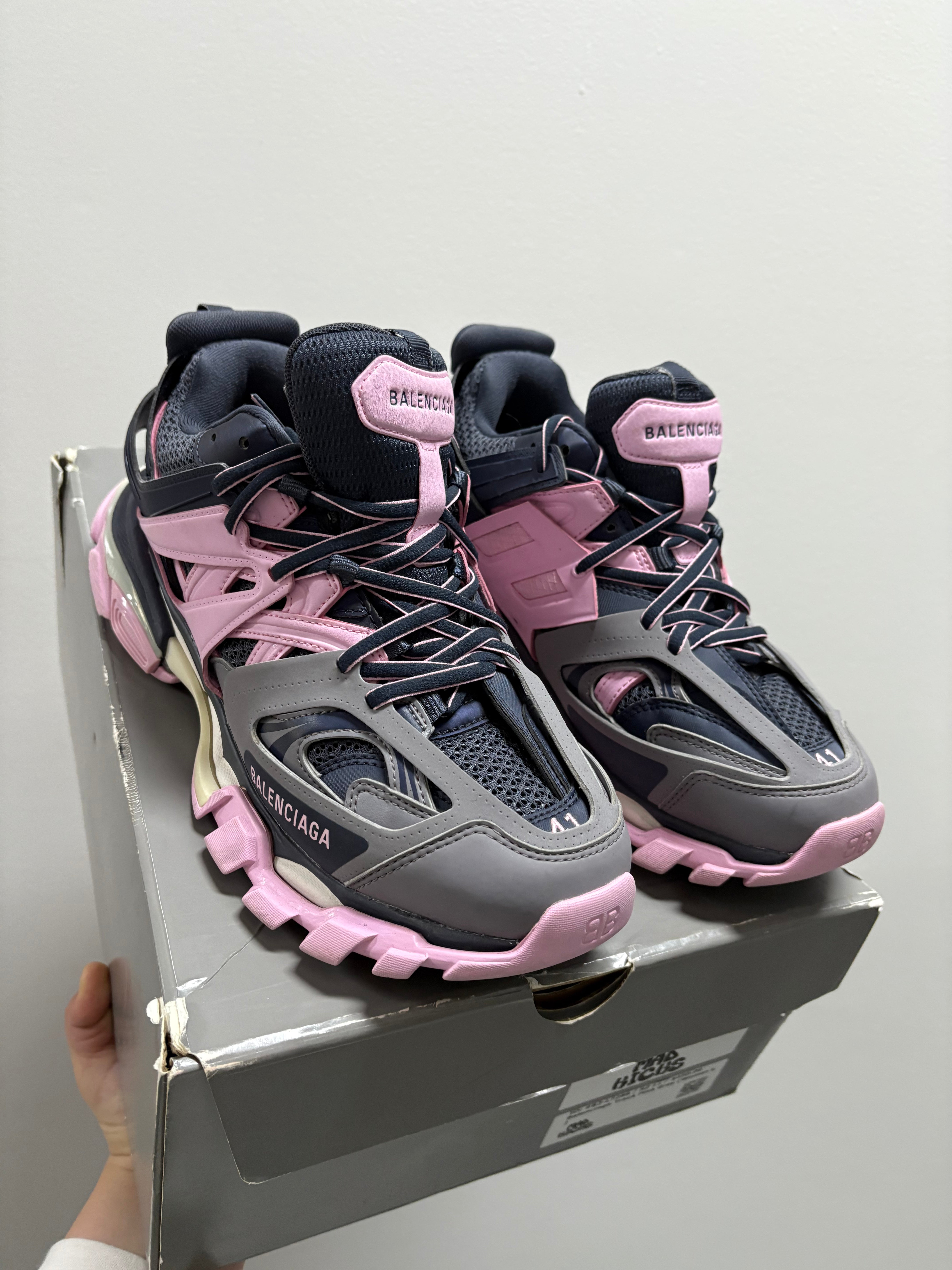 Balenciaga Track Pink Grey (Womens)