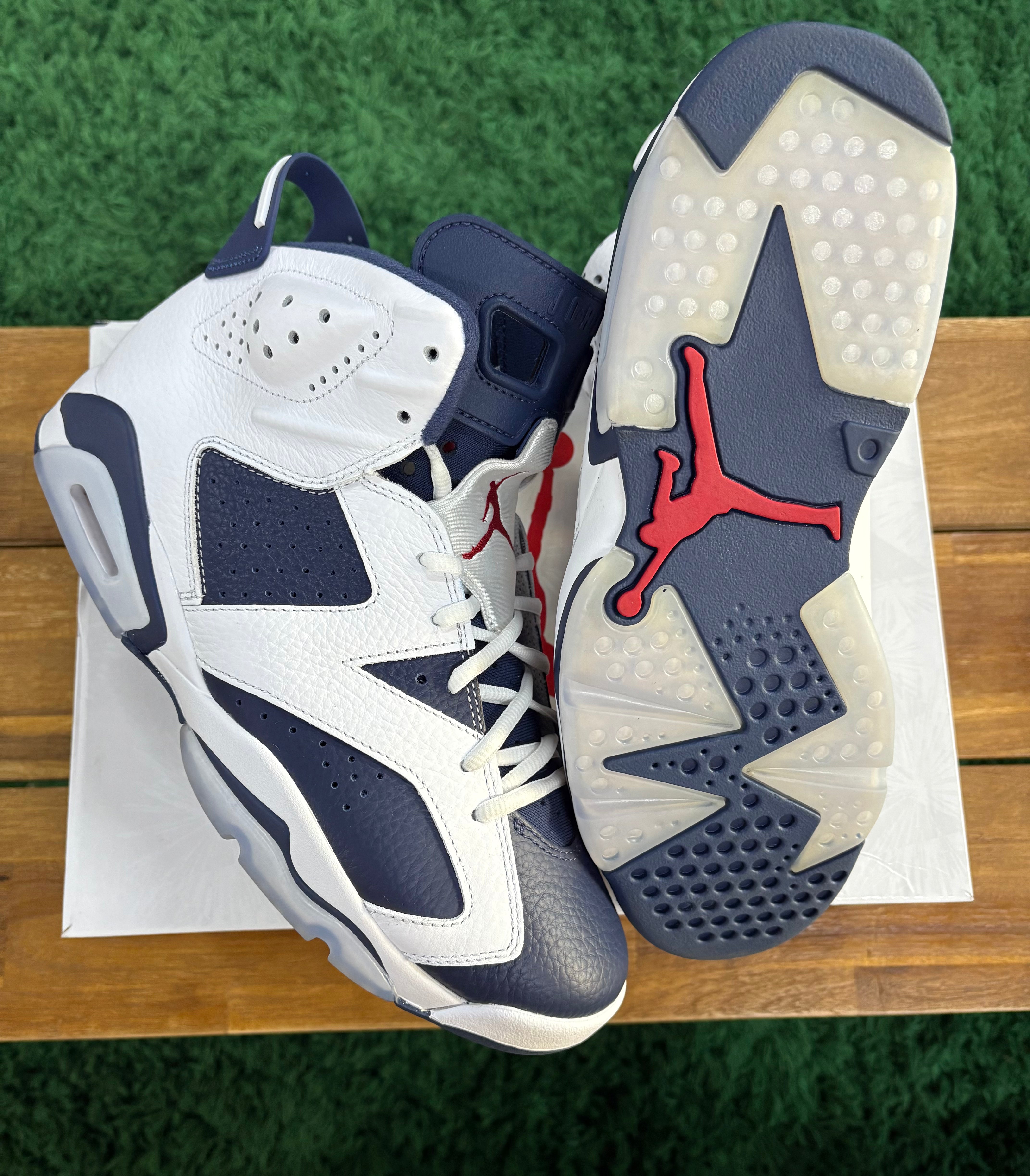 Air Jordan 6 Retro Olympic 2024