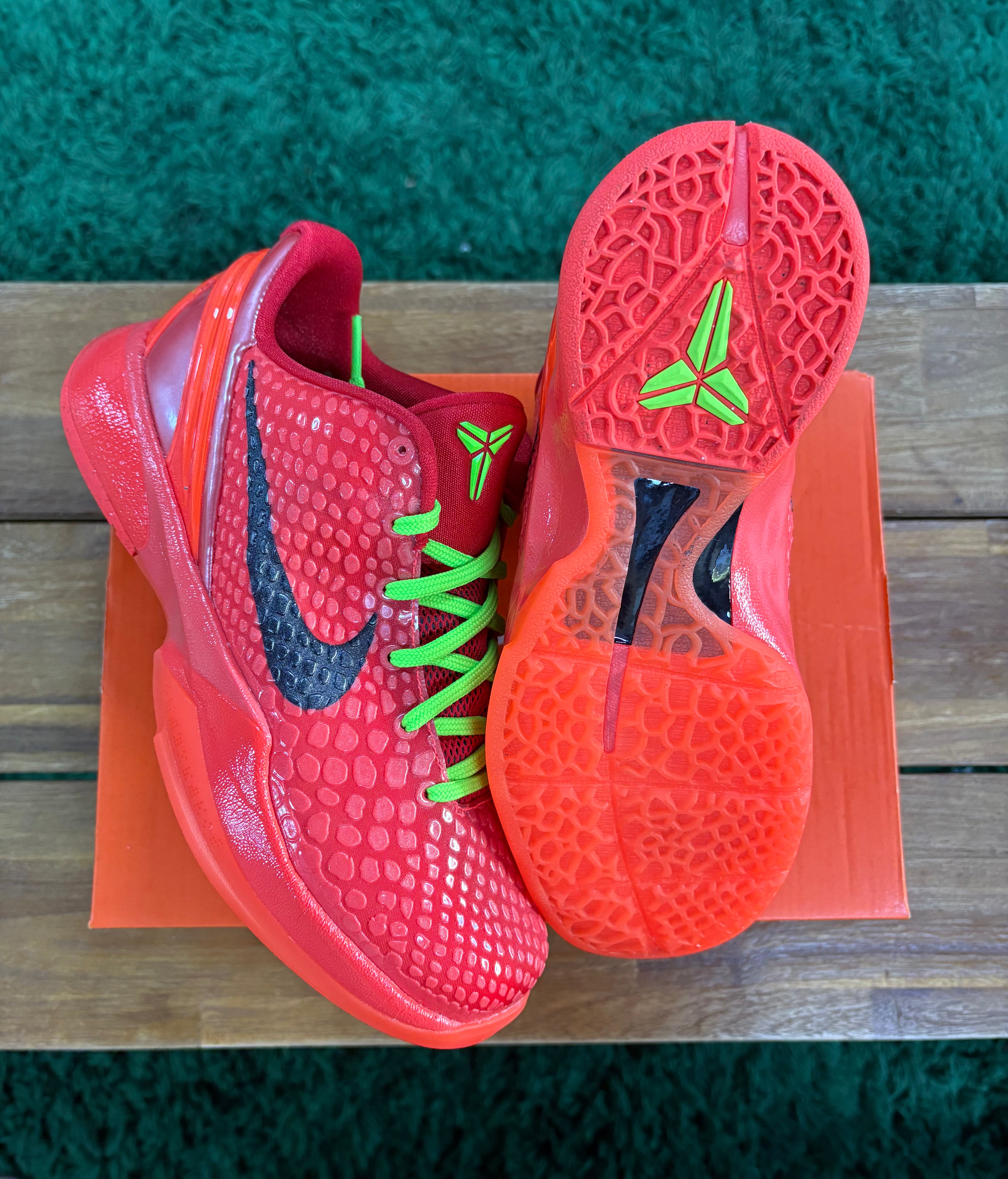 Zoom Kobe 6 Protro GS Reverse Grinch