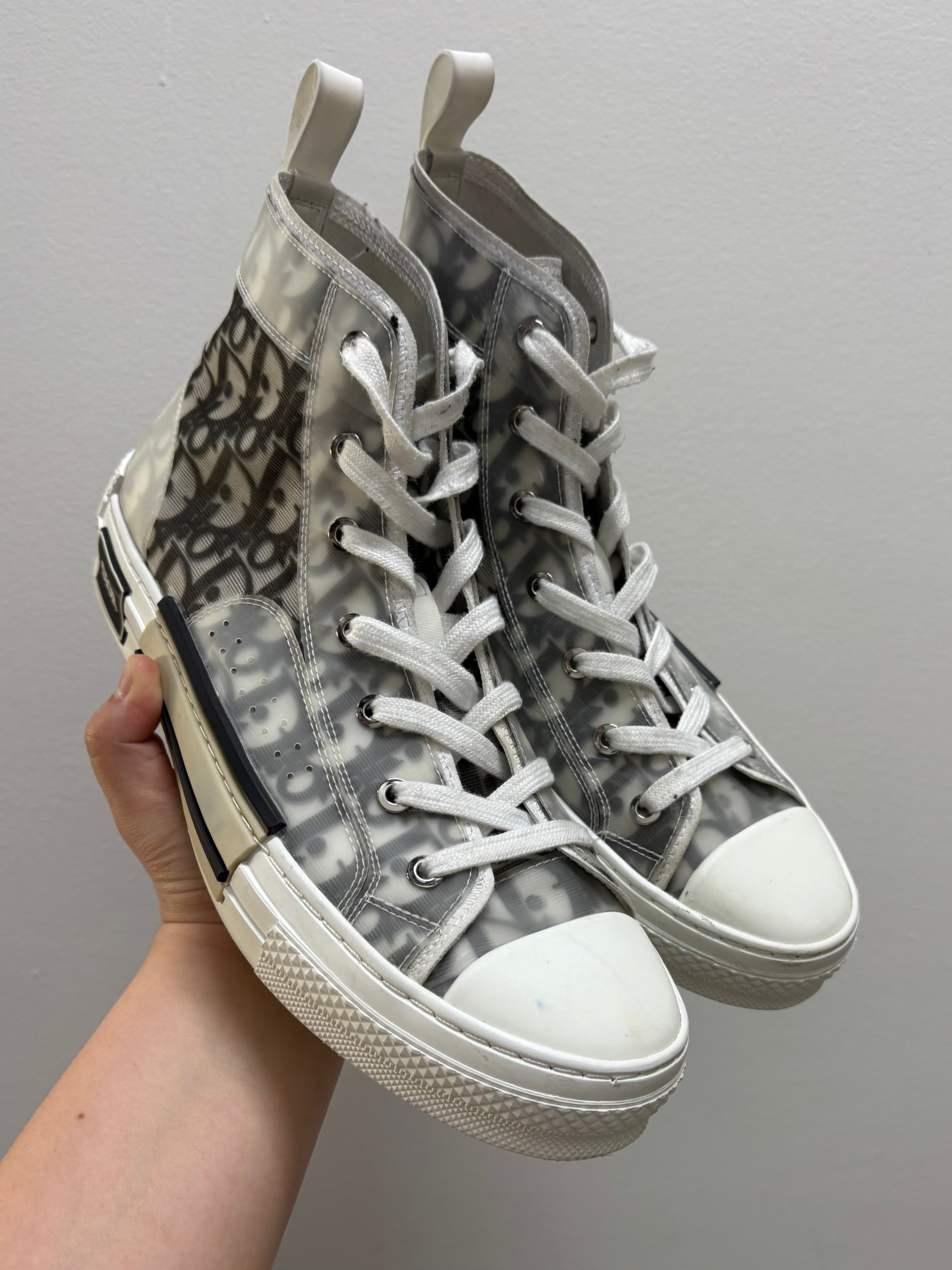 Dior B23 High Top Logo Oblique