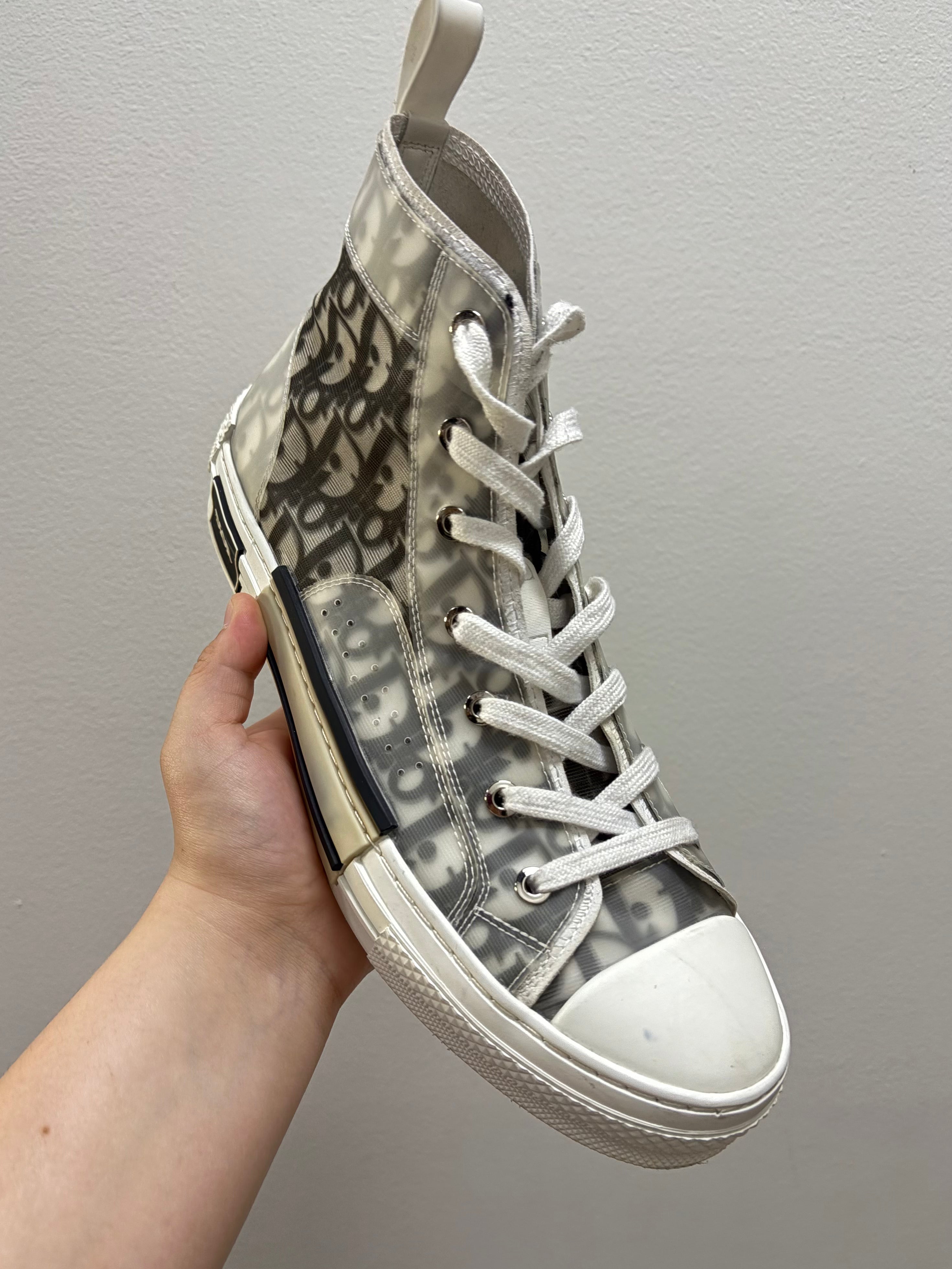 Dior B23 High Top Logo Oblique