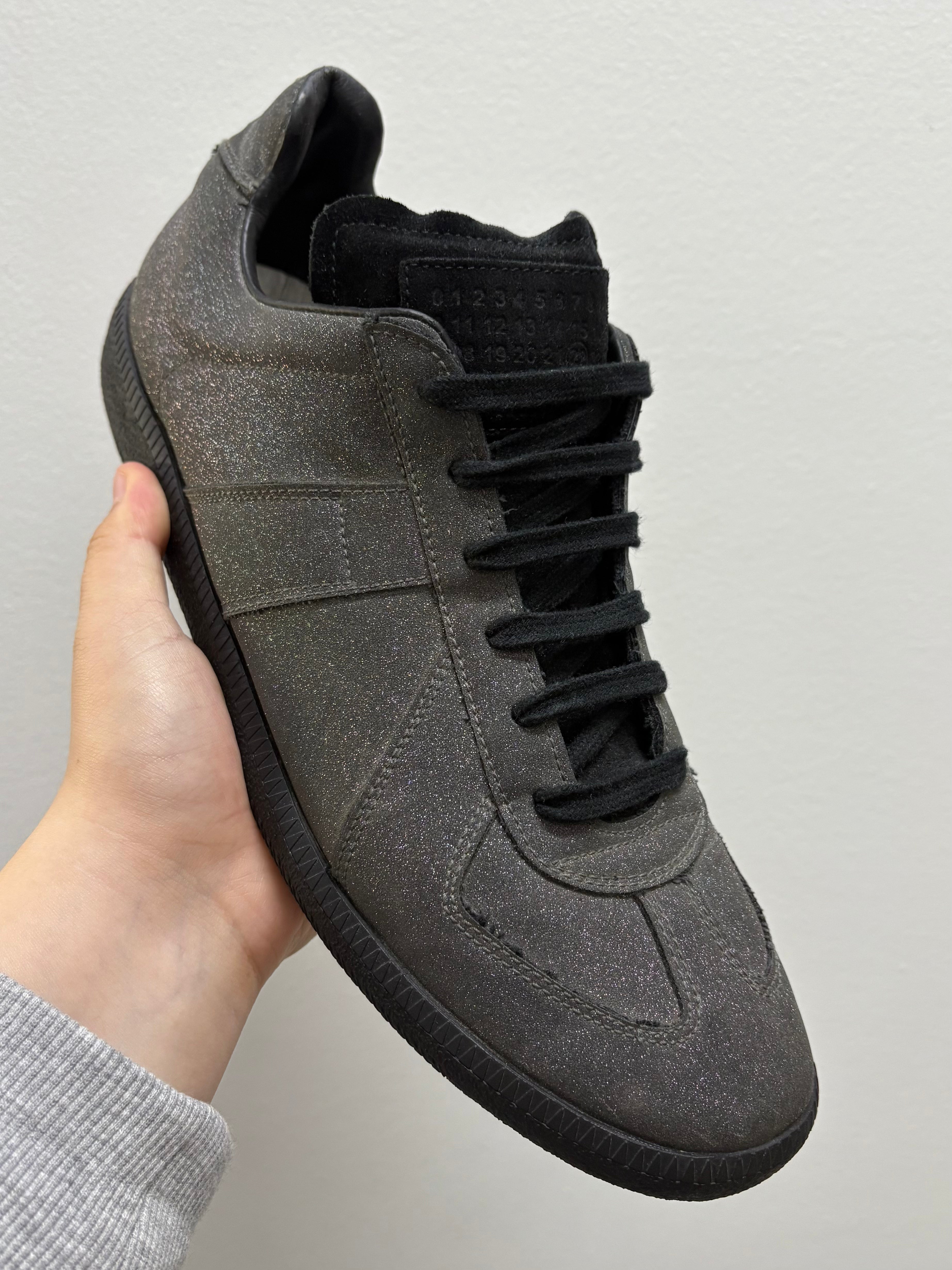 Maison Margiela 22 Replica Low Top Sneaker Black Glitter