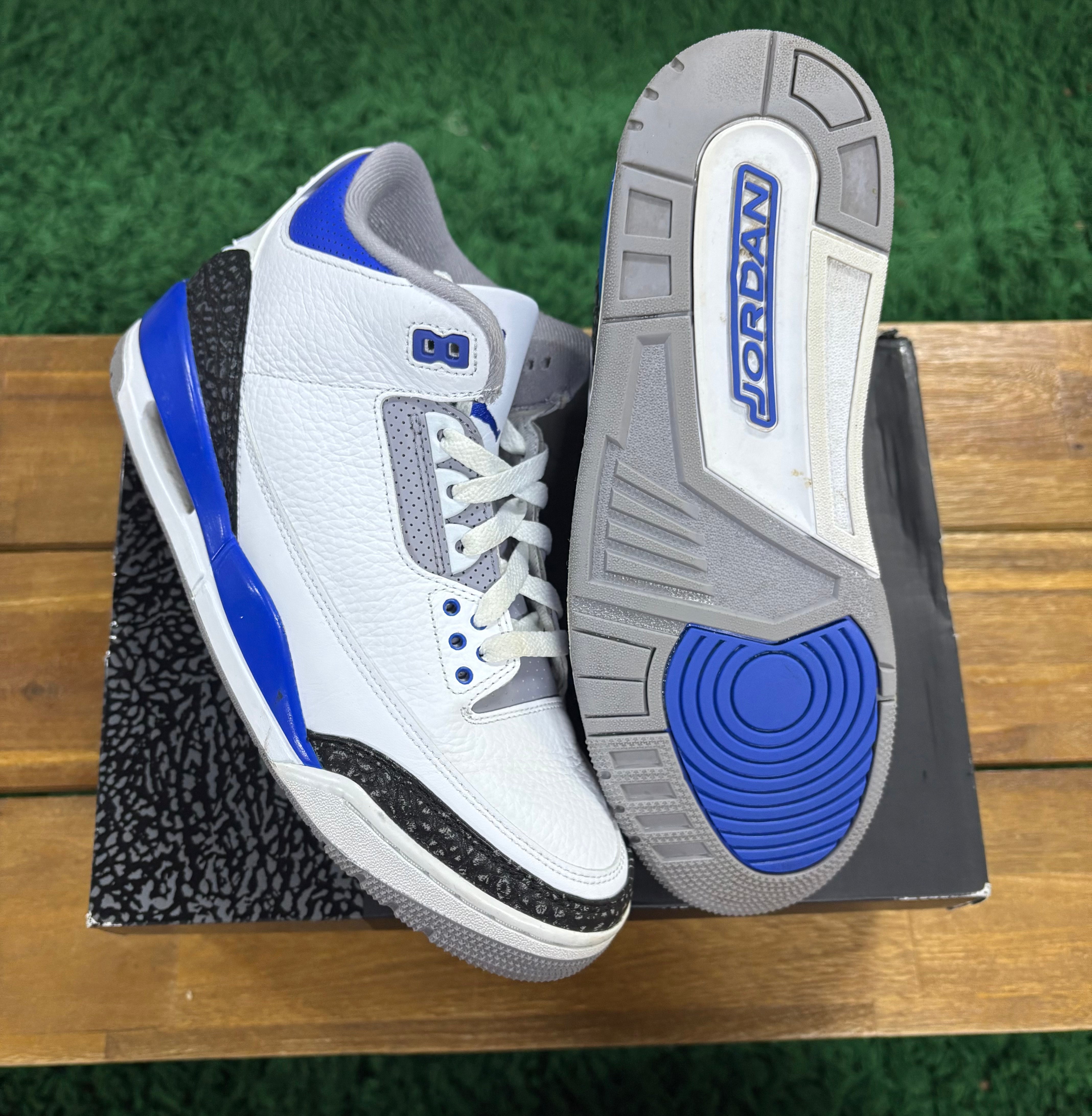 Air Jordan 3 Retro Racer Blue