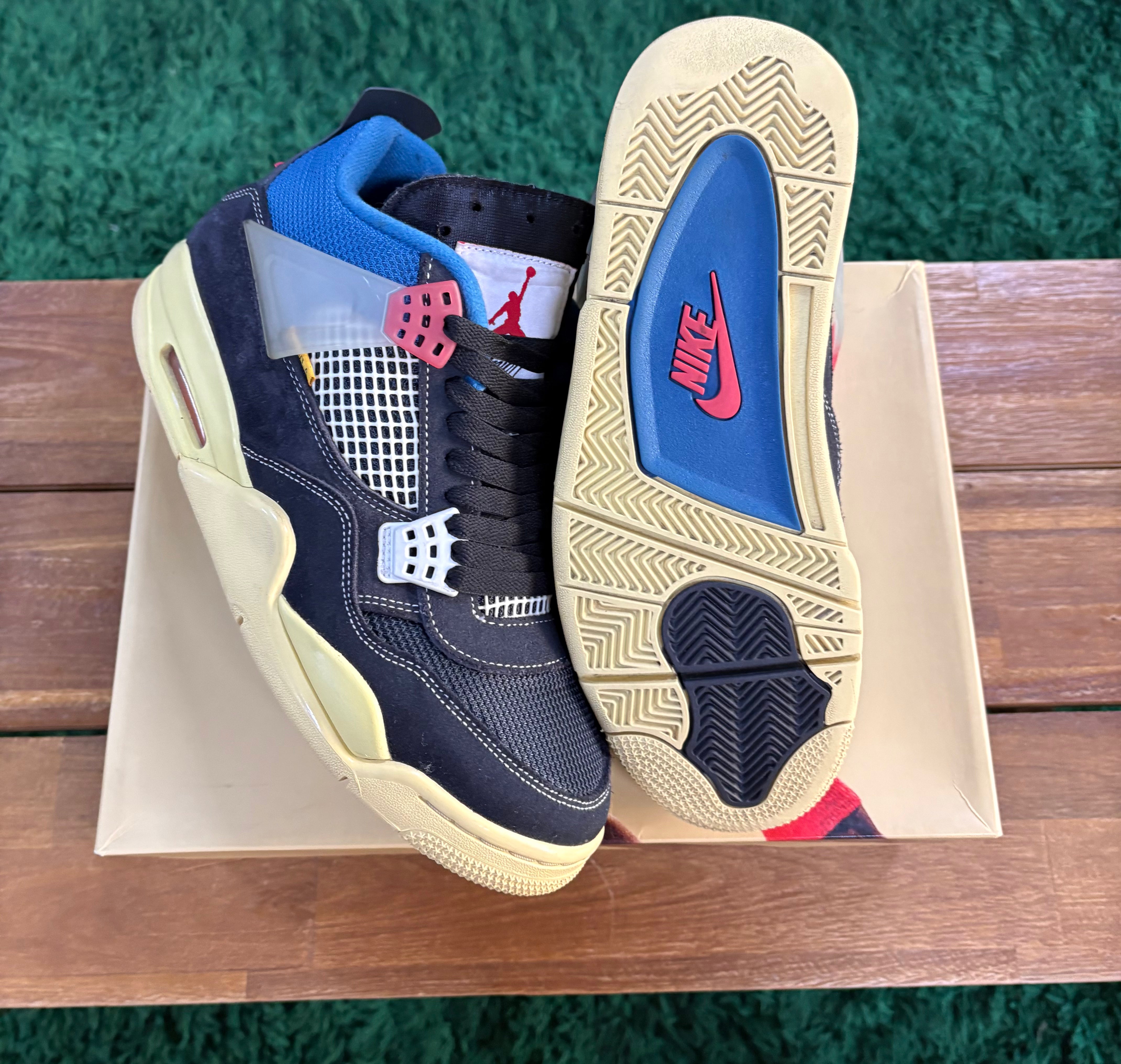 Union LA x Air Jordan 4 Retro Off Noir