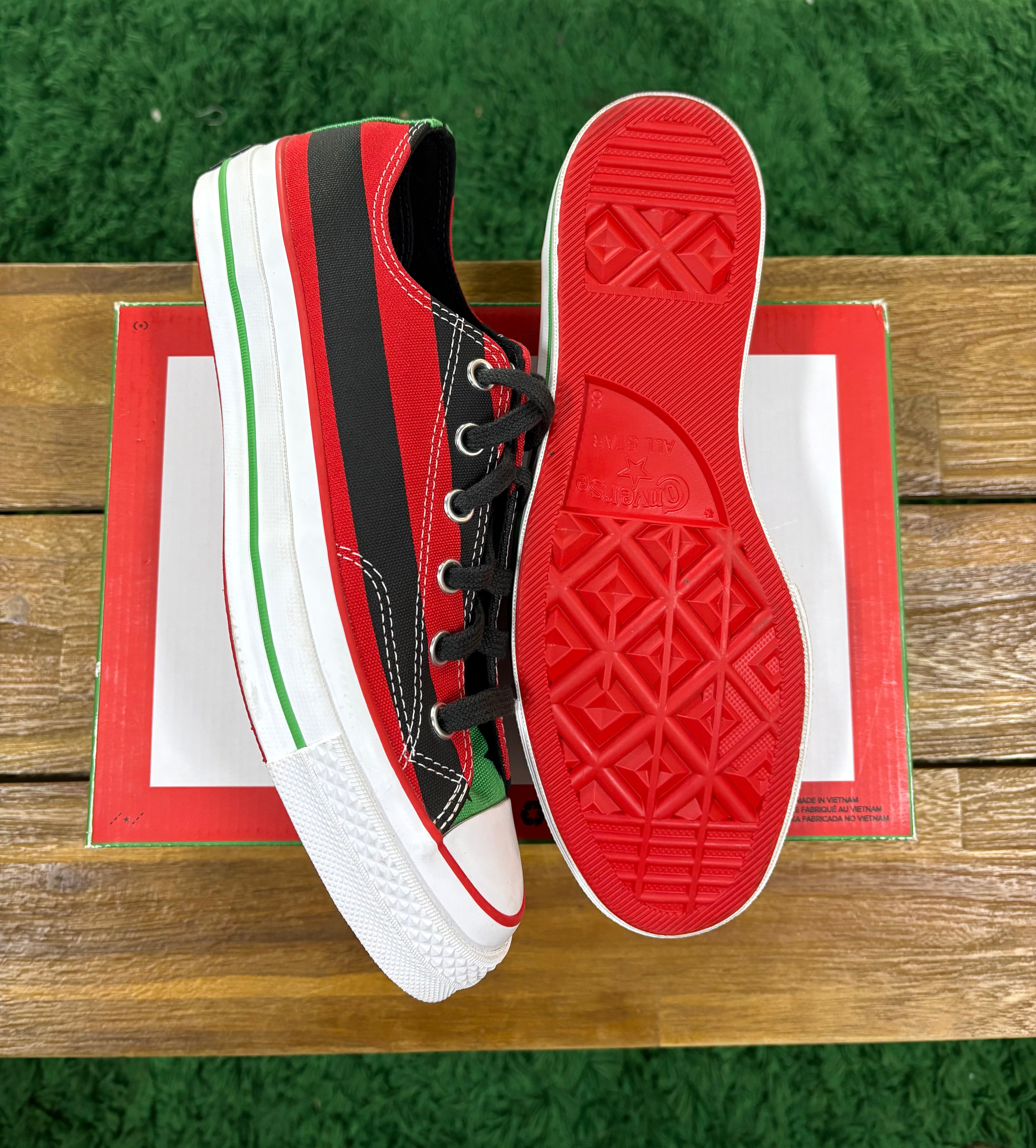 Denim Tears x Chuck 70 Low Pan-African Flag