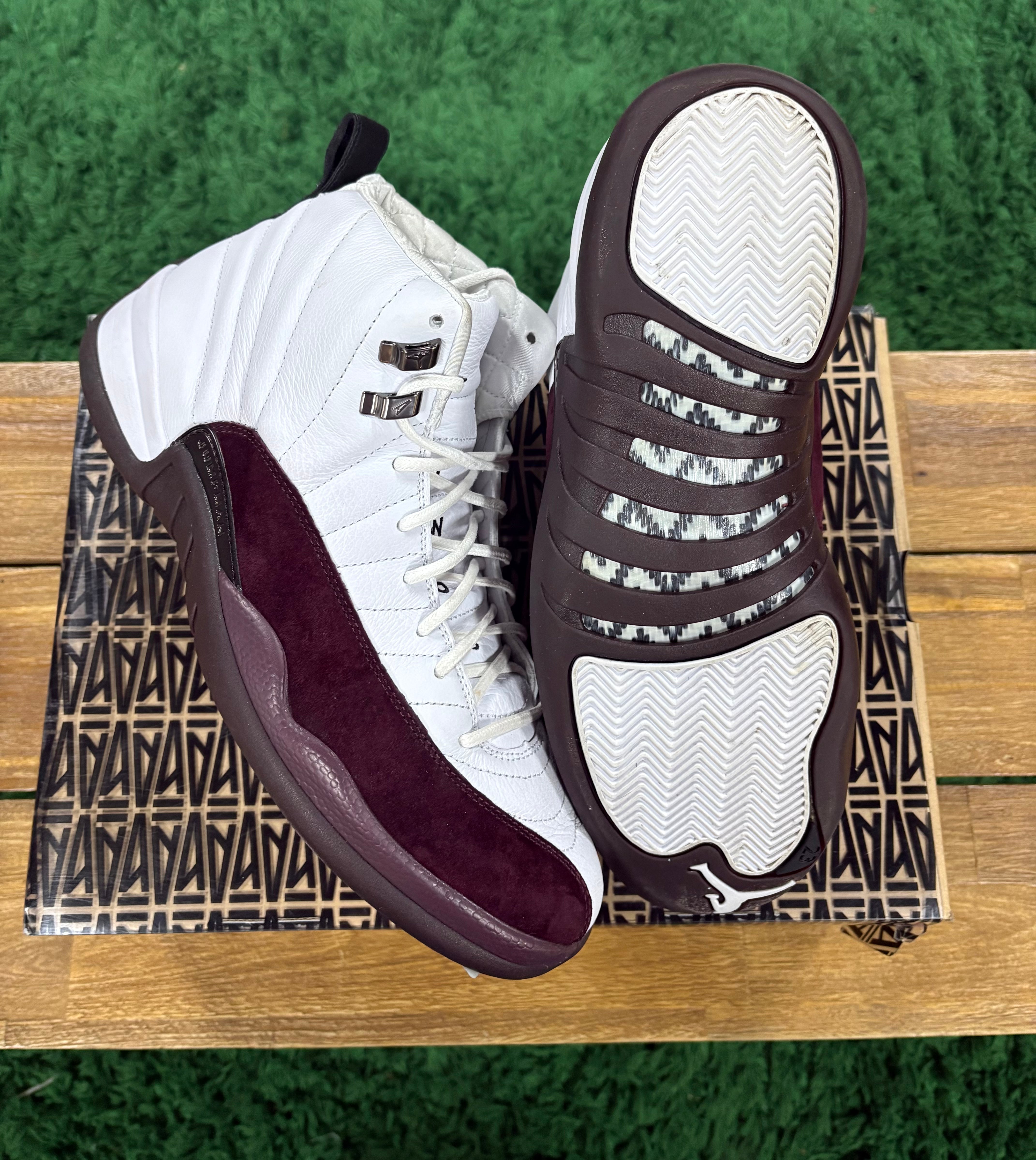 A Ma Maniere x Wmns Air Jordan 12 Retro White